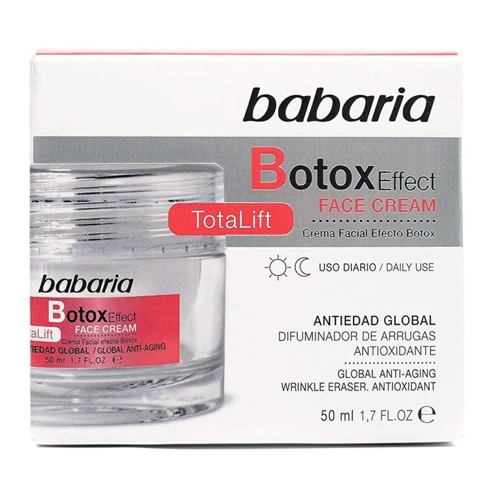 babaria Tagescreme Babaria Botox Effect Crema Facial Totalift