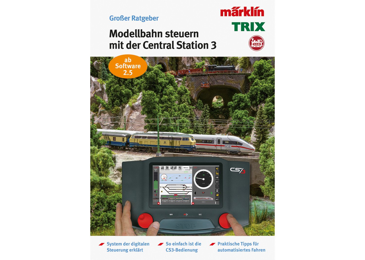 Modelleisenbahn-Set Märklin 03084 Modelleisenbahn Ratgeber "Digital-Steuerung mit der Märk