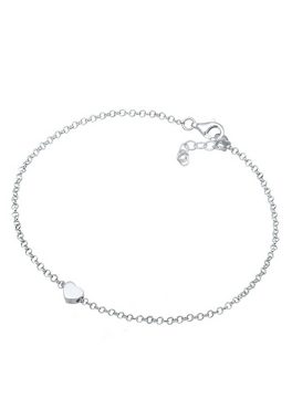 Elli Armband Armkette Herz Love Basic 925 Silber