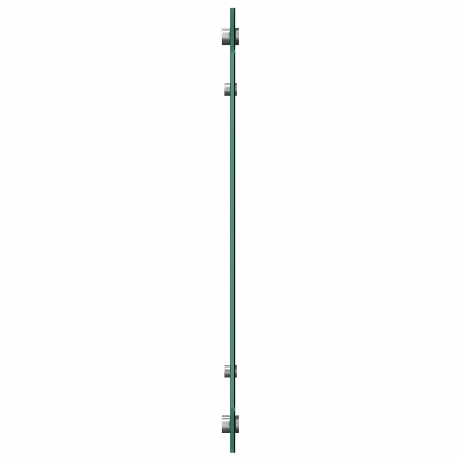 vidaXL Küchenrückwand Küchenrückwand Dunkelgrau 70 x 50 cm Gehärtetes Glas, (1-tlg)