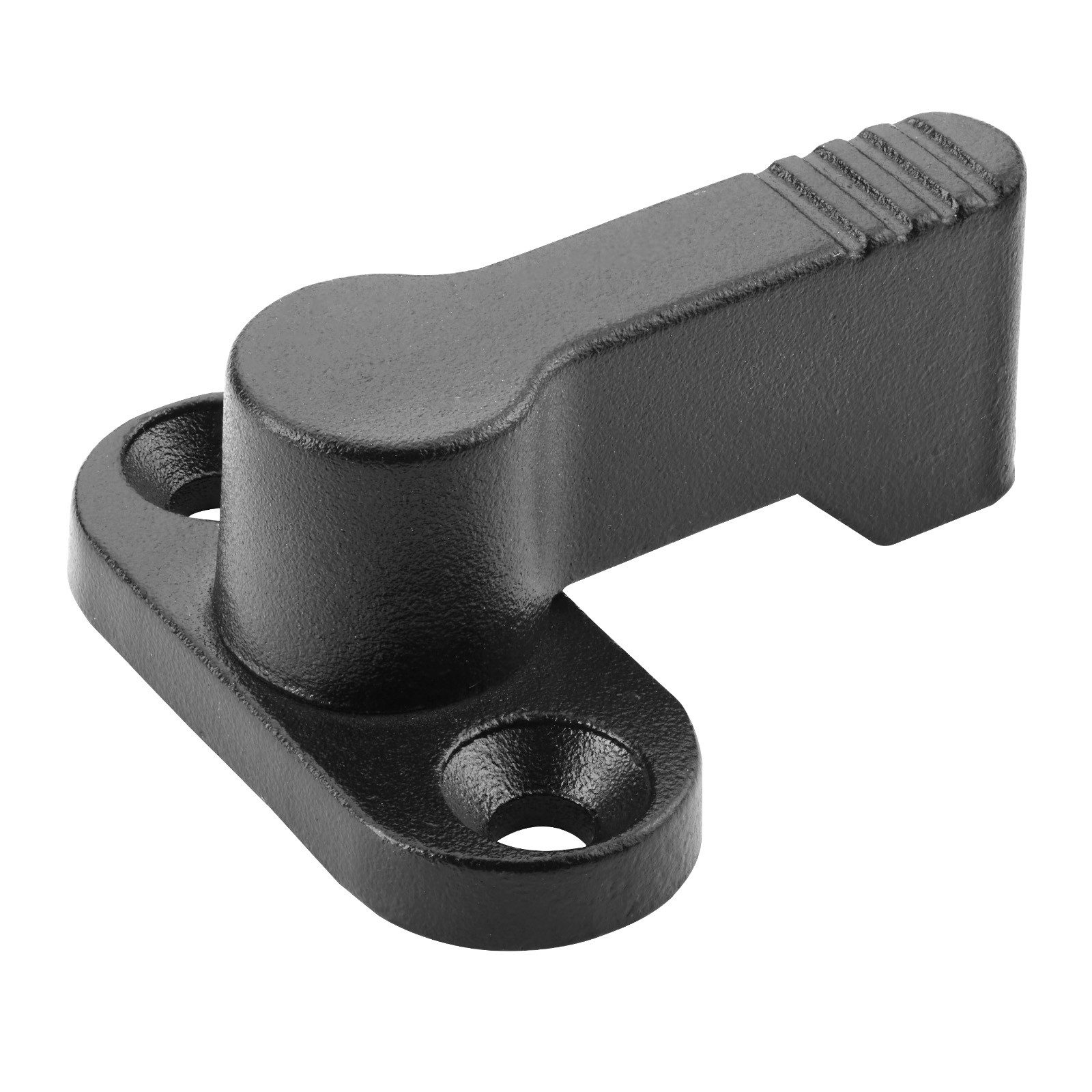 SO-TECH® Möbelbeschlag Drehriegel 4 x 90 Grad Rastbar schwarz zum Anschrauben (1 St), Riegelverschluss