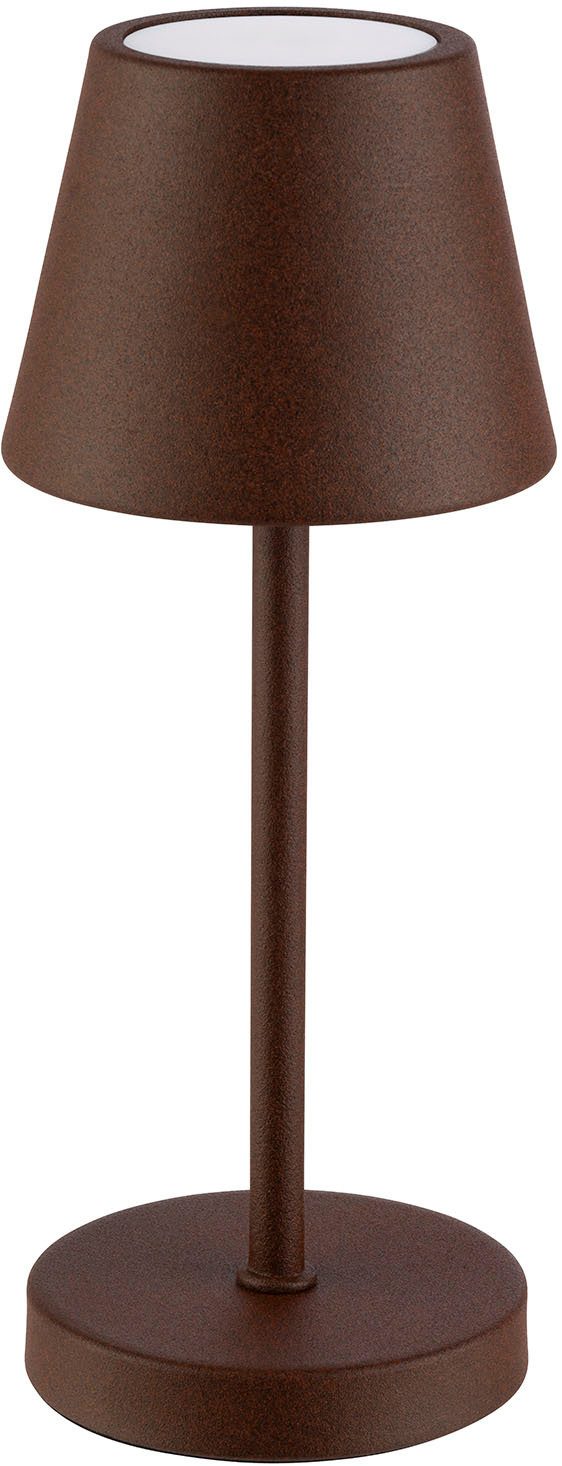 APS LED Tischleuchte "MERLE MICRO" Kabellose USB-C Tischleuchte, USB-Ladefunktion, LED fest integriert, warmweiß - kaltweiß, Spritzwasssergeschützt IP 54, inkl. Dockinstation und Fernbedienung