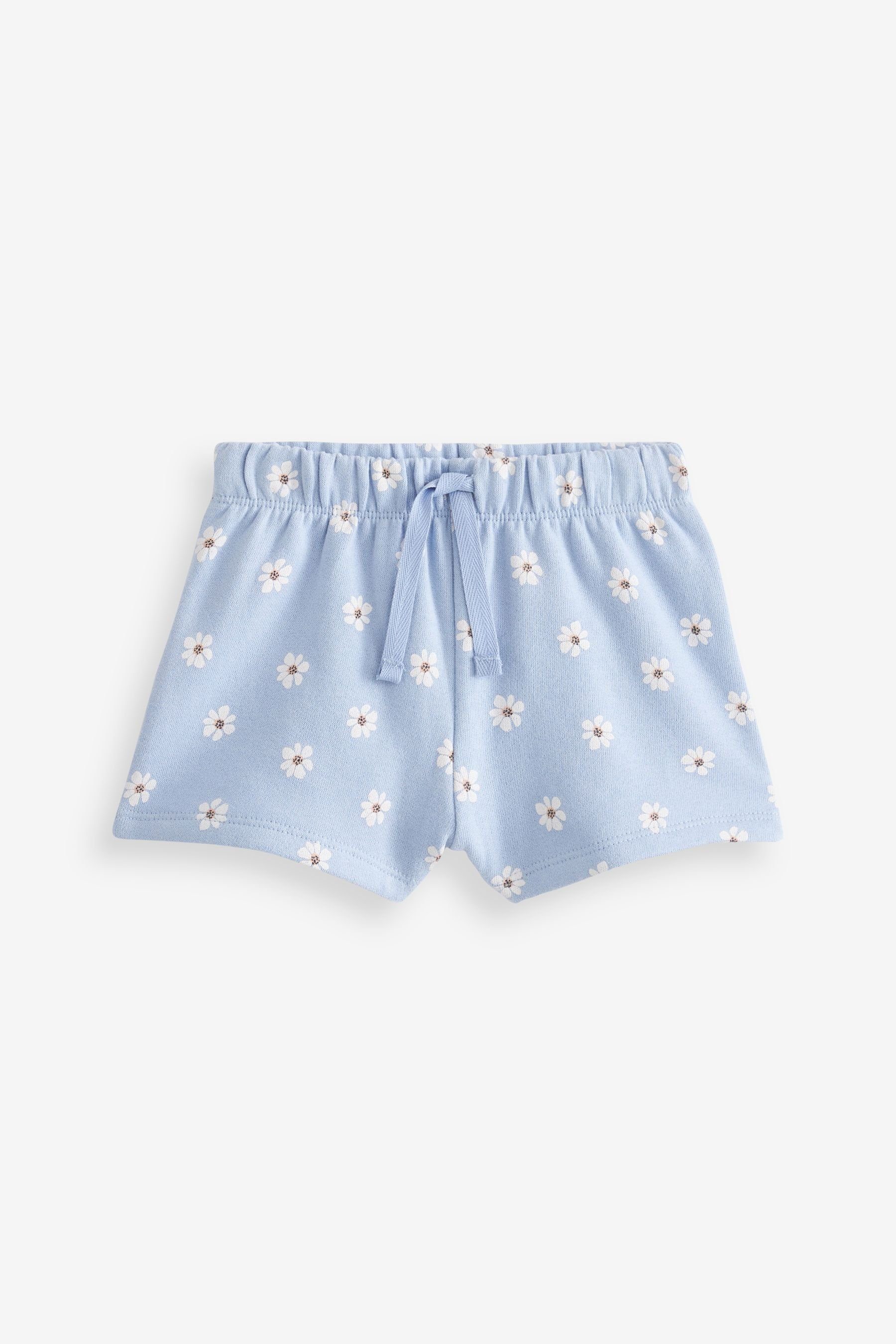 Next Sweatshorts Sweat-Shorts (1-tlg) Blue Floral