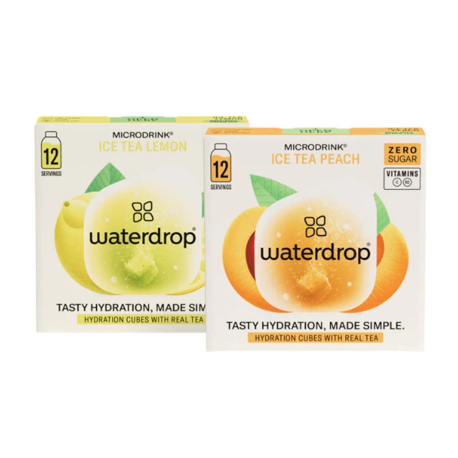 EISTEE Twin Pack Zitrone+Pfirsich Kapseln