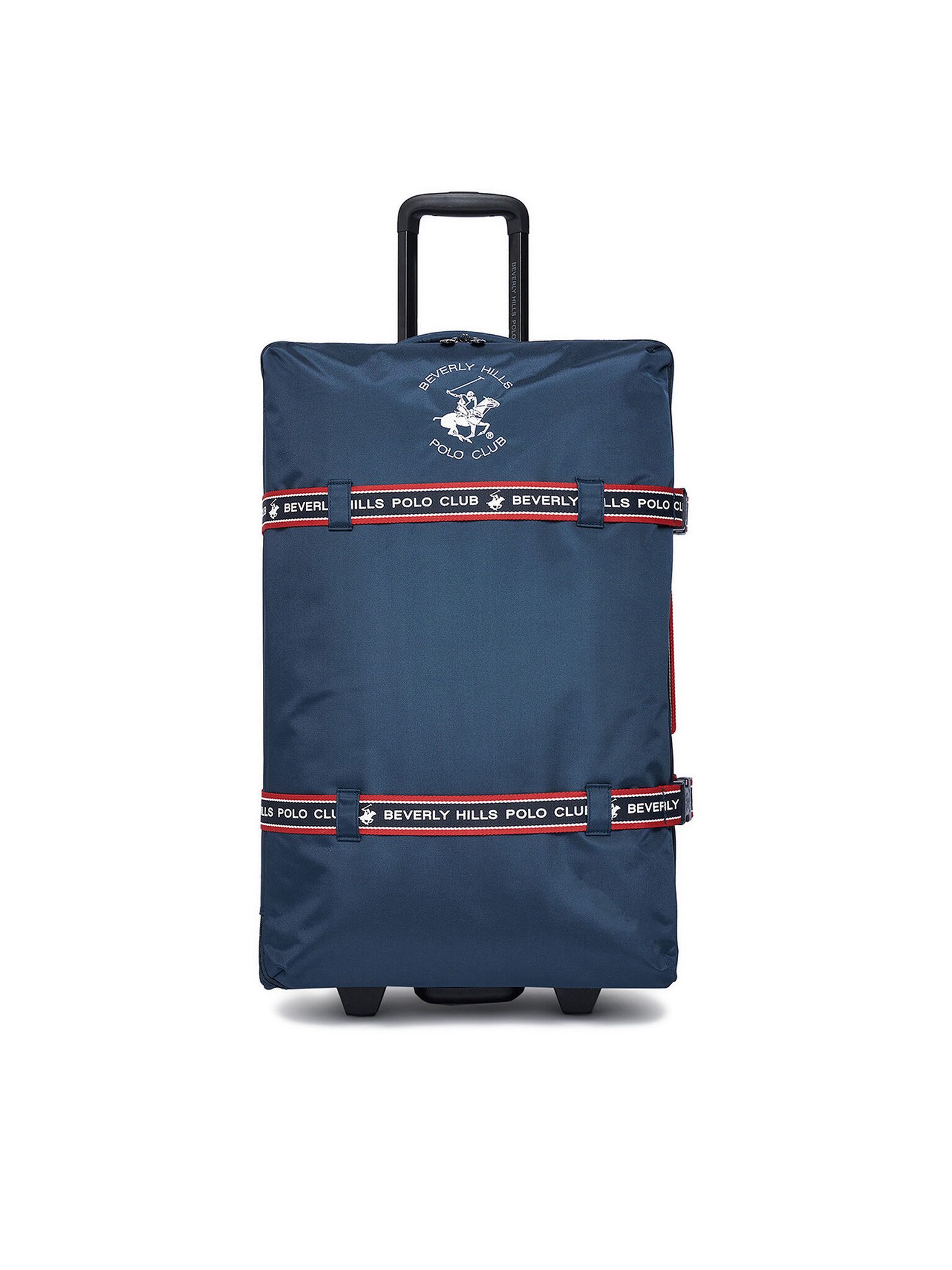 BEVERLY HILLS POLO CLUB Hartschalen-Trolley Beverly Hills Polo Club Großer Koffer Unisex Marineblau BEVERLY HILLS