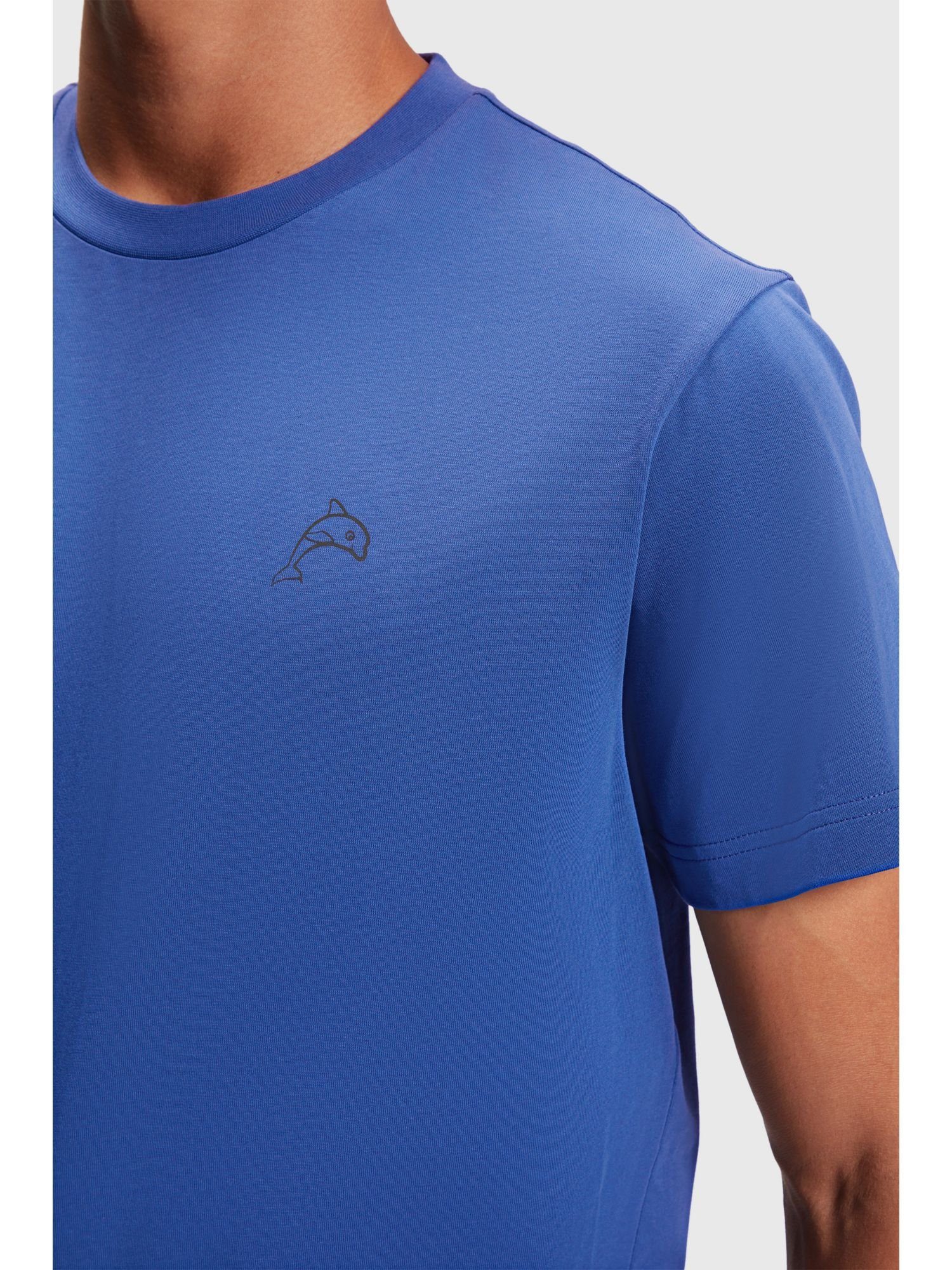 T-Shirt (1-tlg) BLUE BRIGHT Color Dolphin T-Shirt Esprit