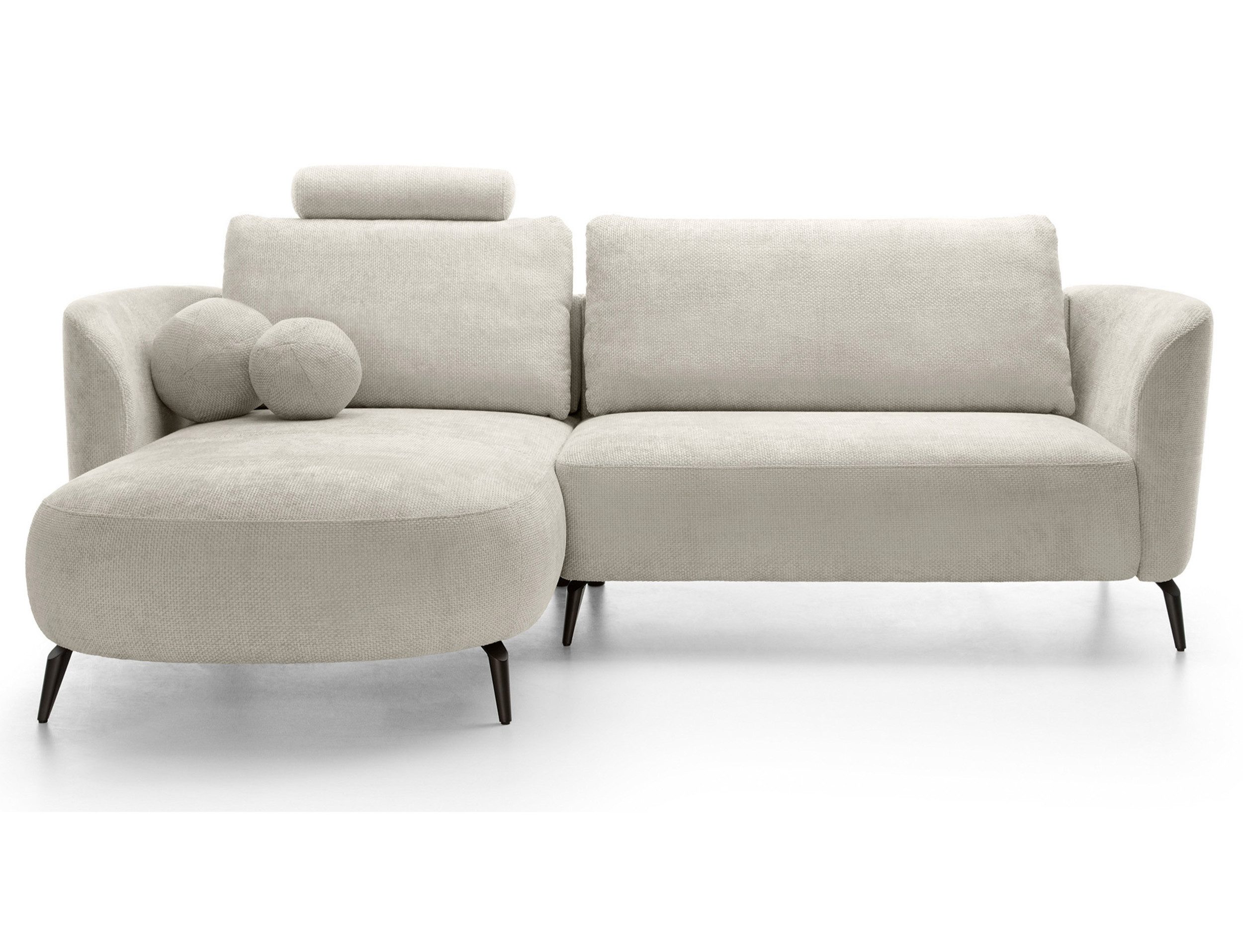 Goldstoff Ecksofa Zenit – L-Form Sofa günstig online kaufen