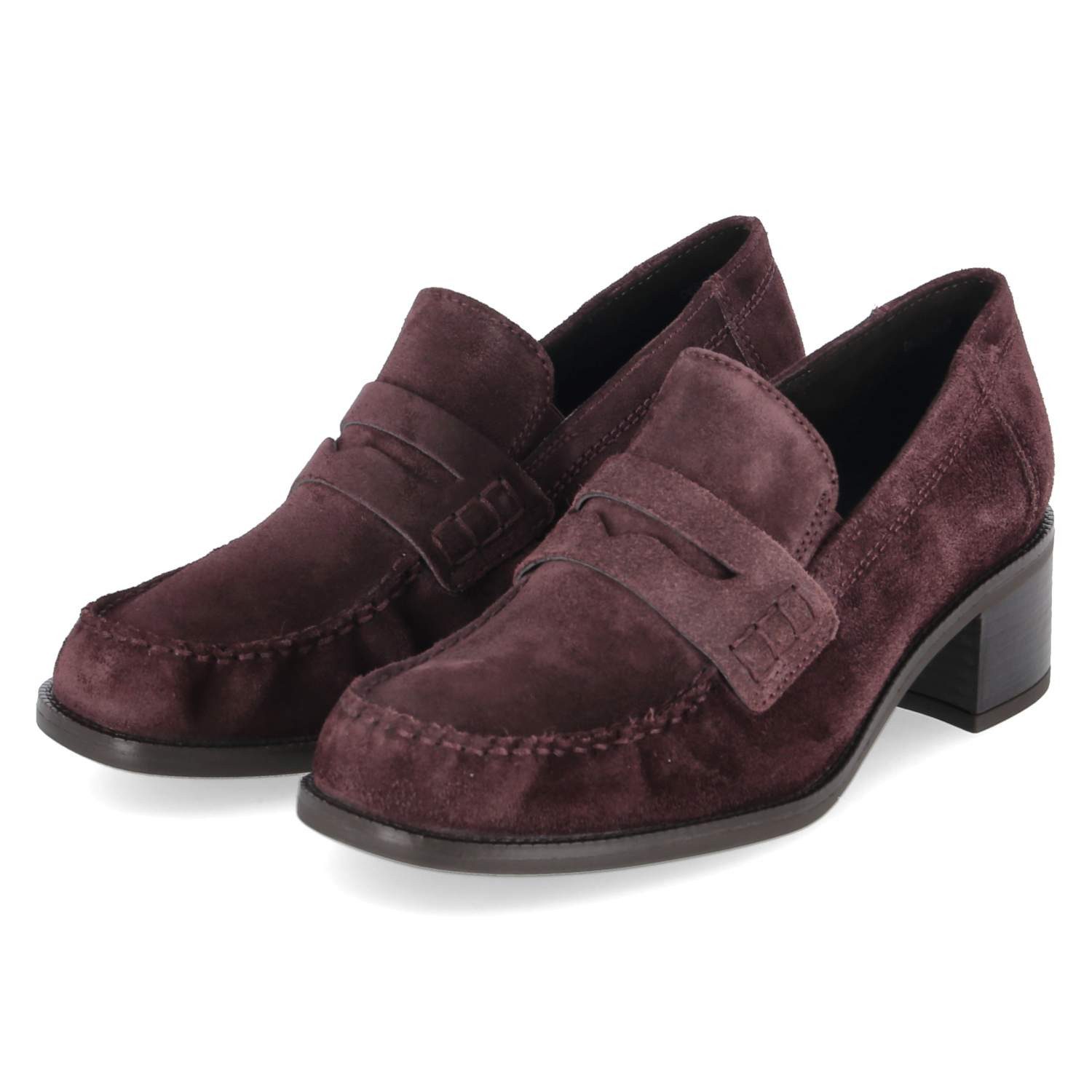 Paul Green Paul Green 1260-004 Damen Rauleder red Slipper
