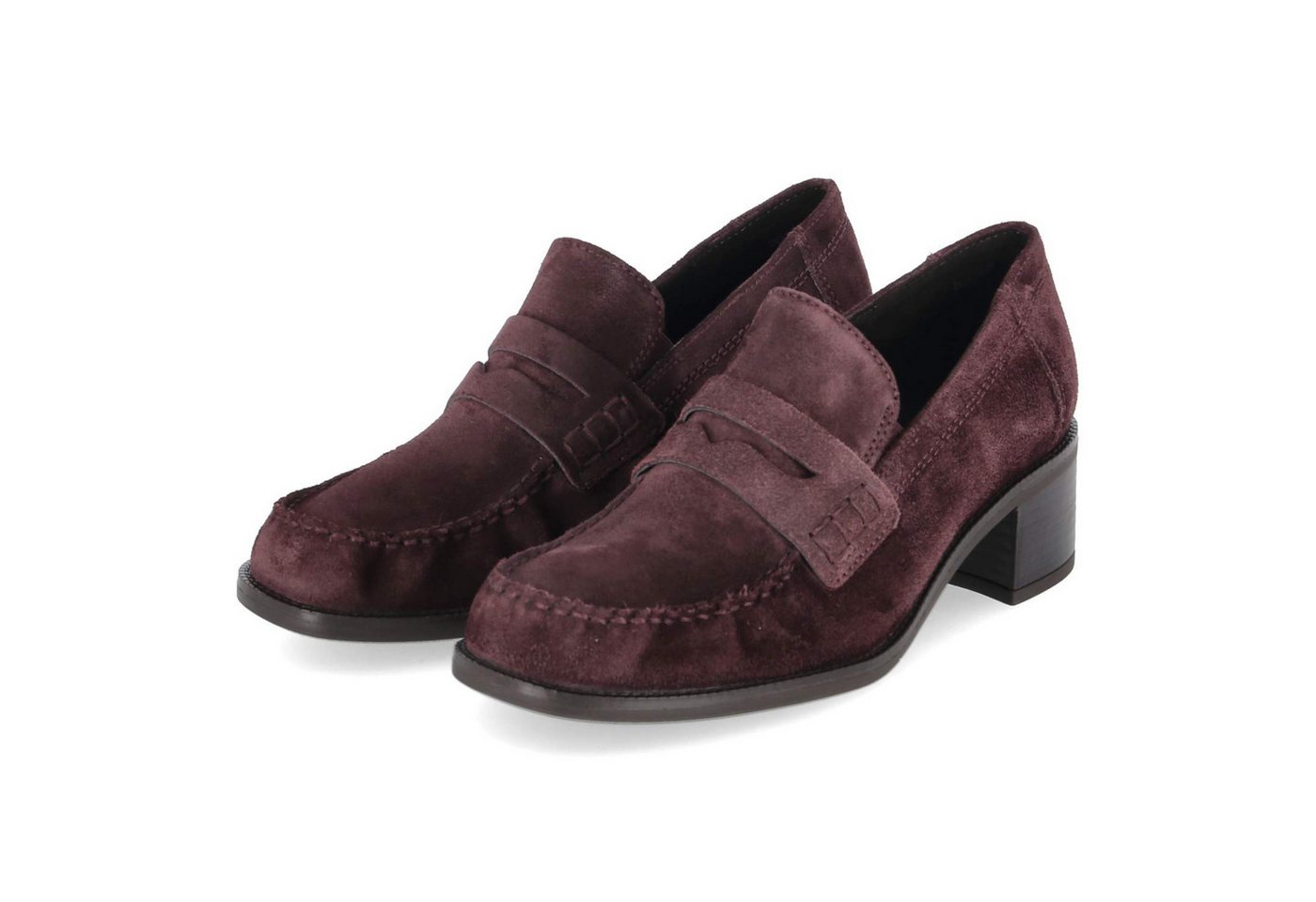 Paul Green Paul Green Hochfrontpumps / Trotteur 1260-004 Damen Rauleder red Slipper