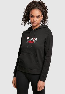 Merchcode Kapuzenpullover Merchcode Damen Ladies Santa Squad Basic Hoody (1-tlg)