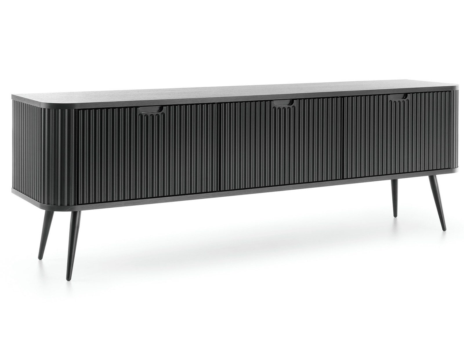 yourhouse24 Lowboard Zova RTV-168 TV-Schrank geriffelt, günstig online kaufen