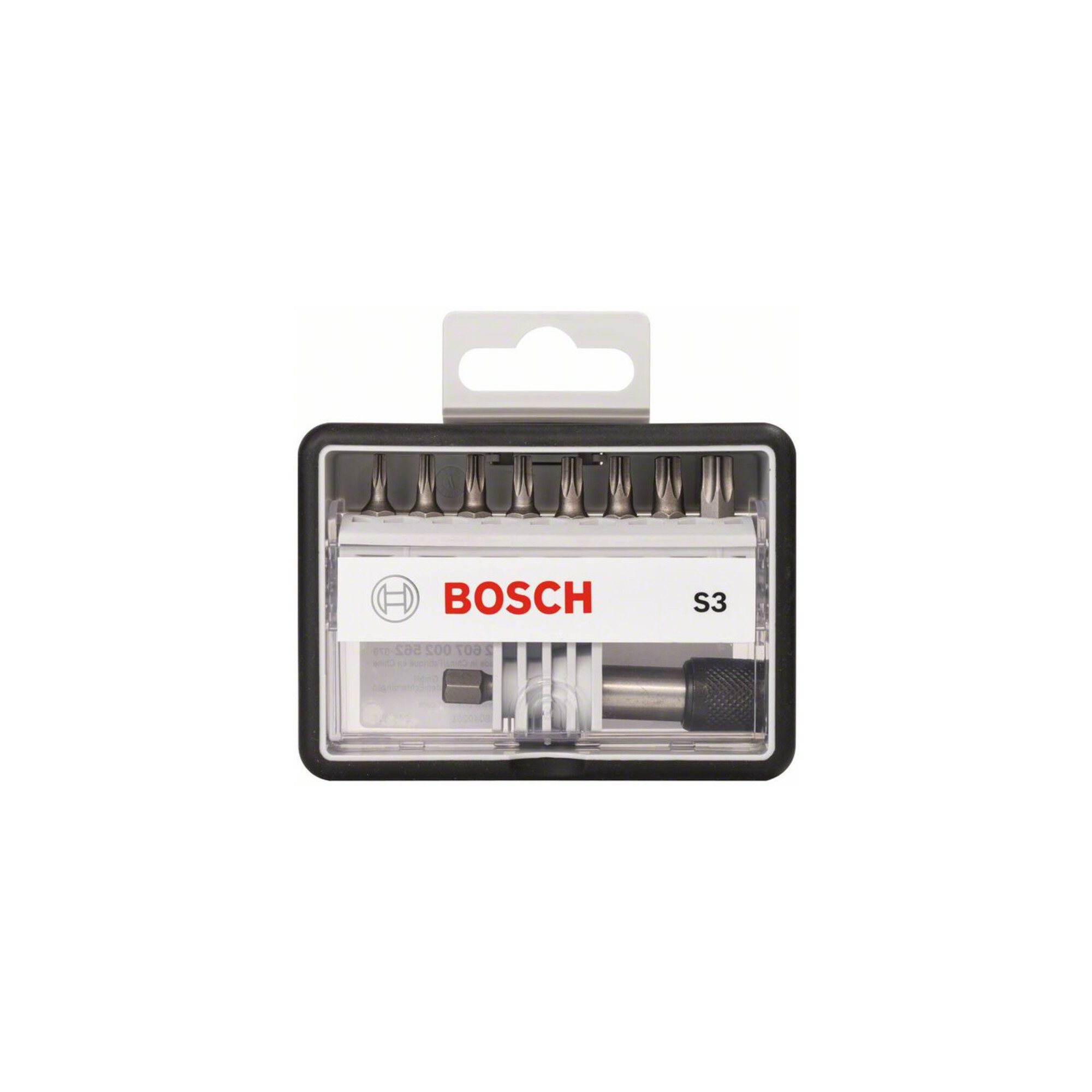 Bosch Professional Bit-Set Bosch Schrauberbit-Set Robust Line S Extra-Hart 8 + 1-teilig 25 mm TX