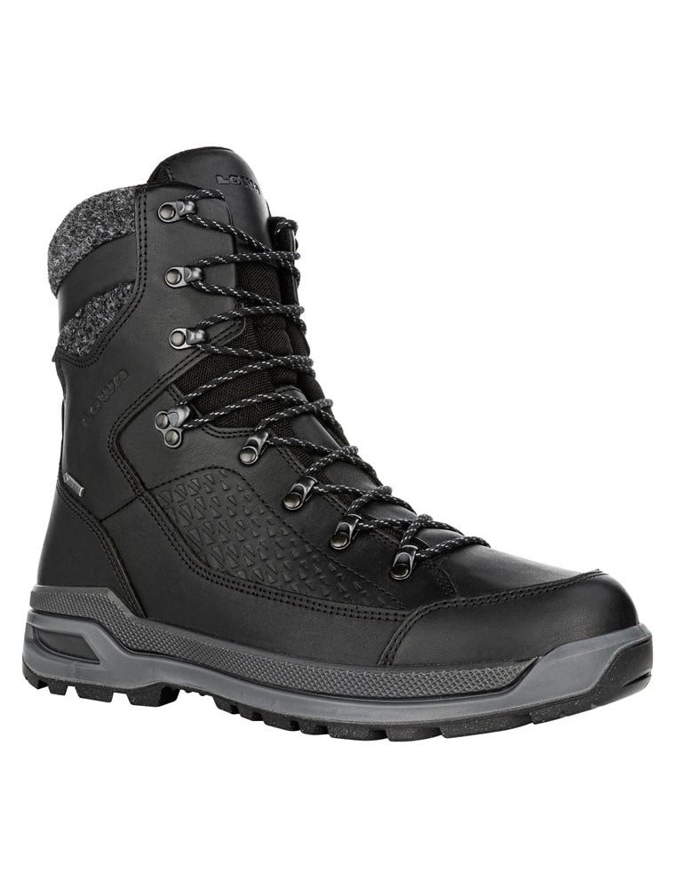 Lowa Renegade Evo Ice GTX (Winter, Glattleder, wasserdicht) schwarz Herren Wanderschuh