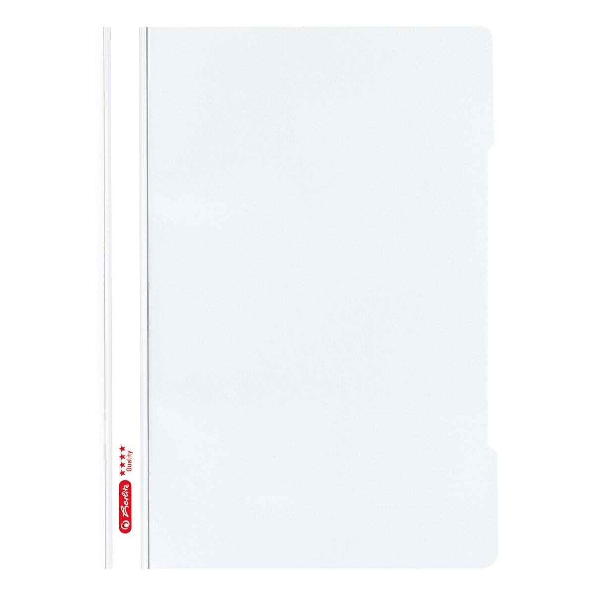 Herlitz Hefter Quality, Schnellhefter Kunststoff, A4