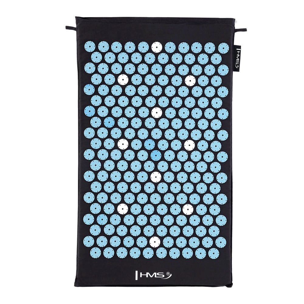 HMS Akupressurmatte Massagematte Nagelmatte Entspannungsmatte (Spar-Set, 1-St., 74 x 42 x 2 cm handlich), 6930 Druckpunkte, abnehmbarer waschbarer Bezug