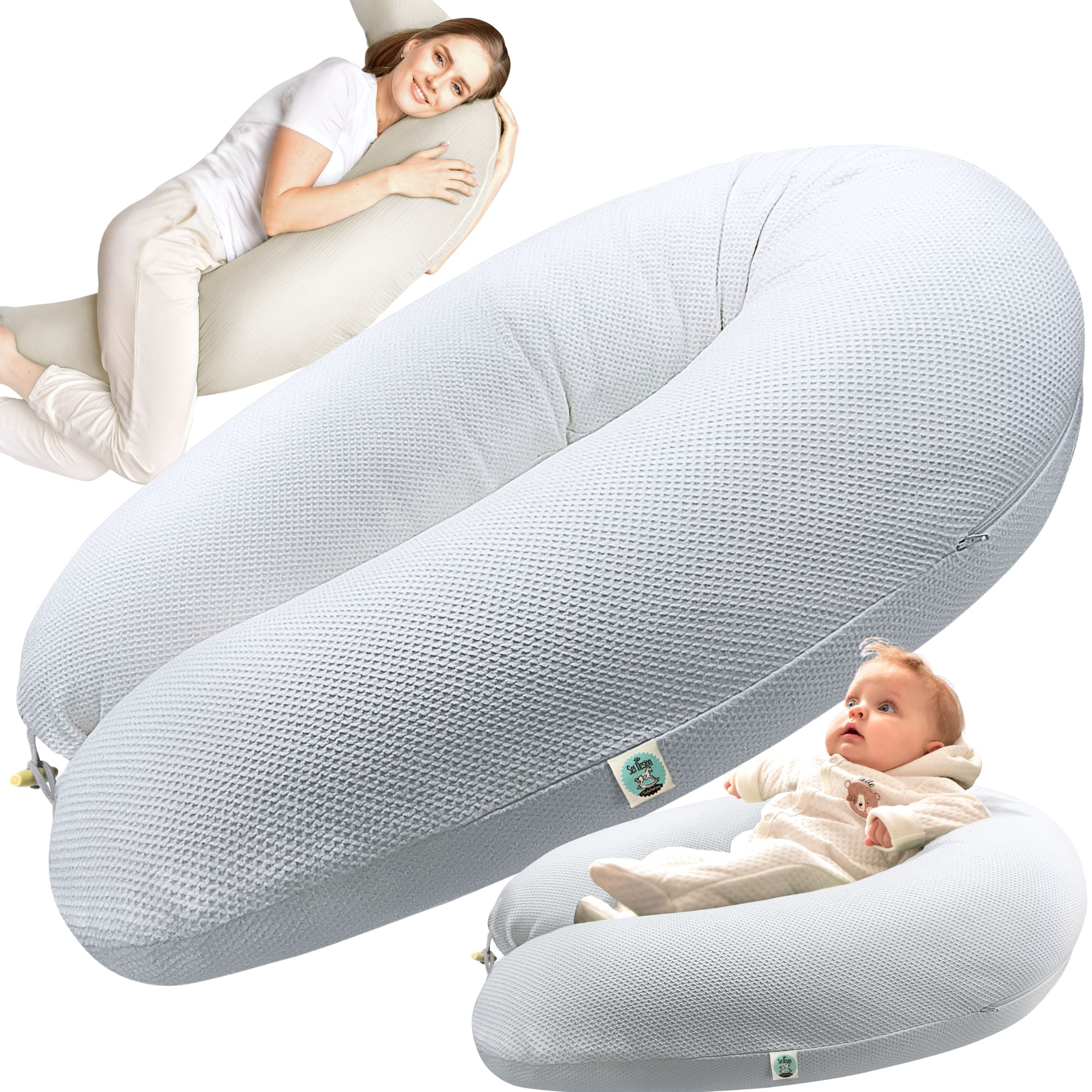 SEI Design Stillkissen StillkissenXXL Seitenschläferkissen 190x30 günstig online kaufen