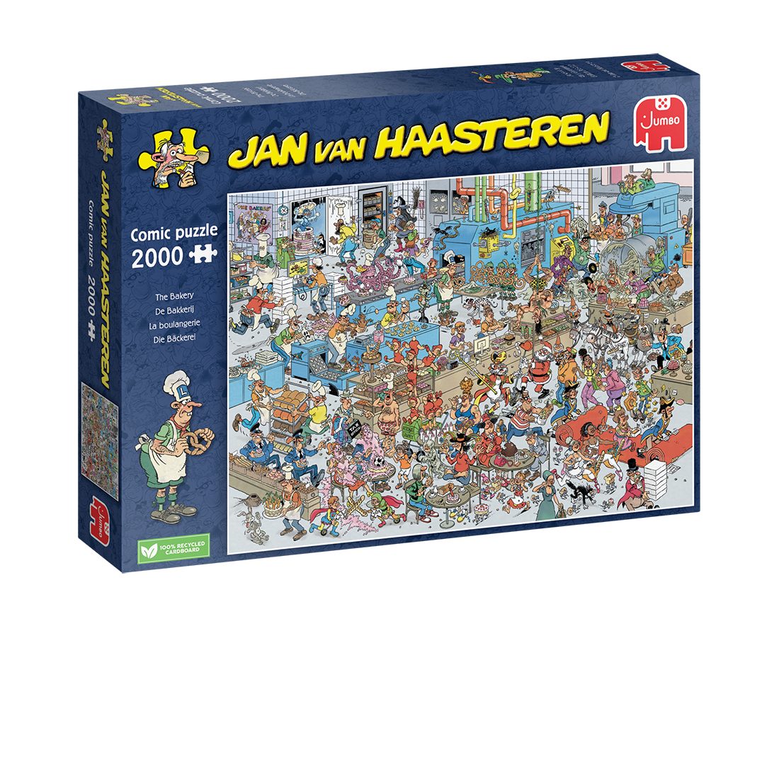 Jumbo Spiele Puzzle Jan van Haasteren Die Bäckerei 2000 Teile Puzzle, 2000 Puzzleteile