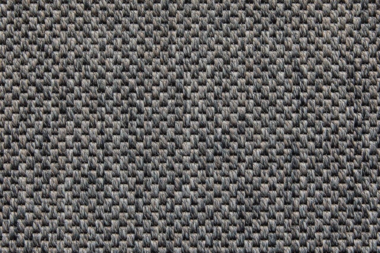 meliert, rechteckig, und In- Prestige, Optik, Sisal Outdoor graphit geeignet Dekowe, mm, Teppich Höhe: Naturino Flachgewebe, 10