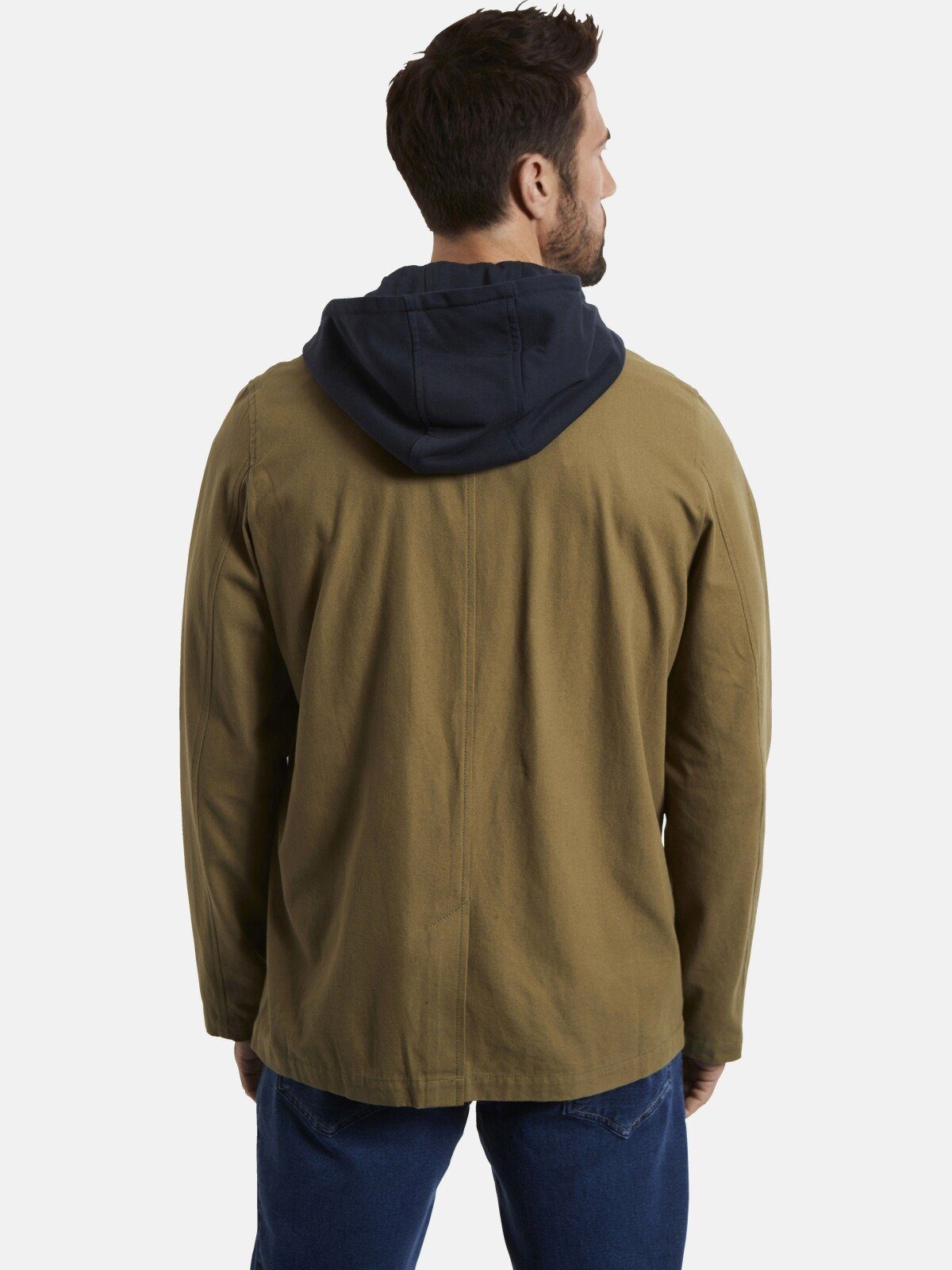 Jan Vanderstorm Sakko MARINUS lässig mit Kapuzeneinsatz günstig online kaufen