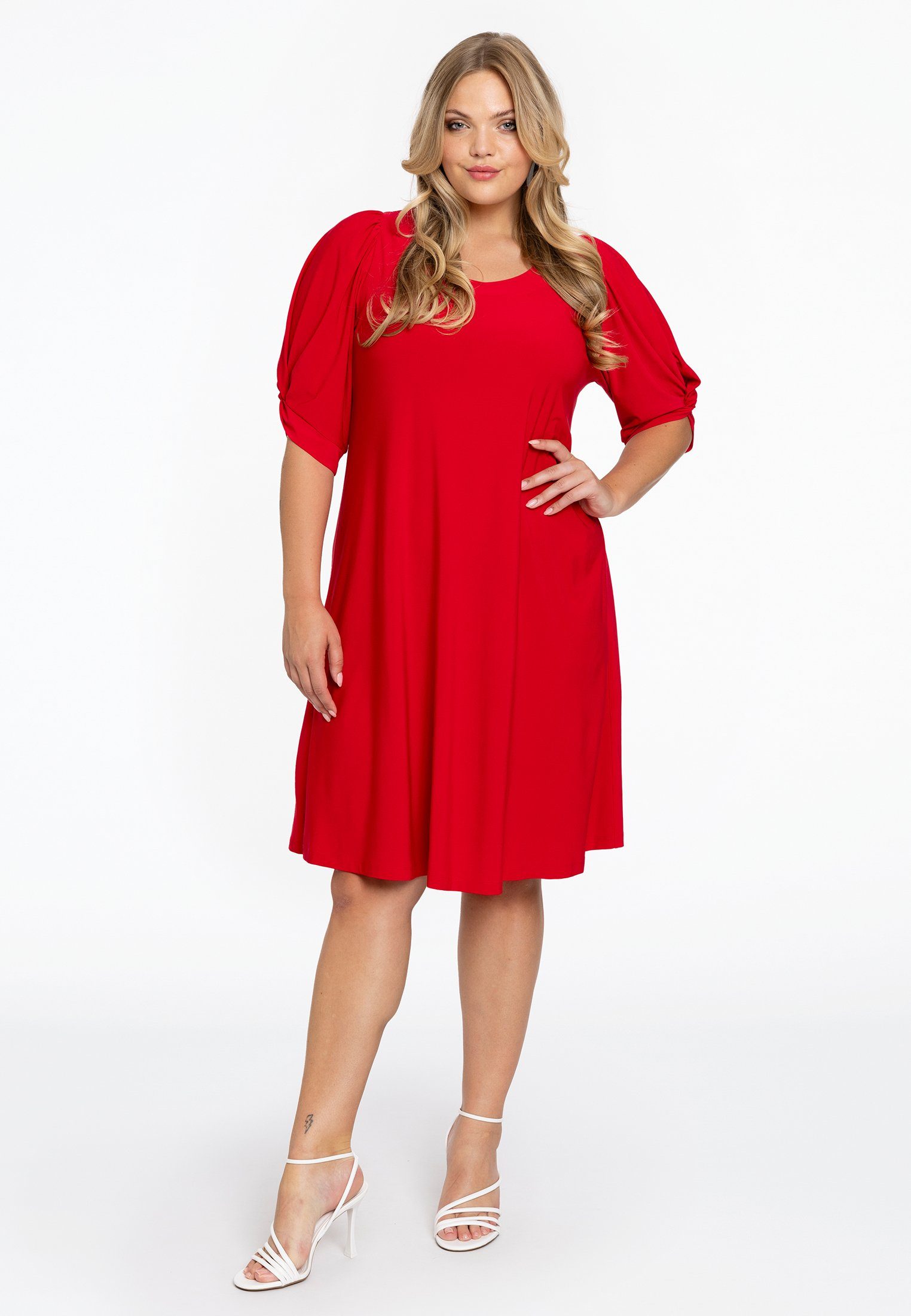 YOEK A-Linien-Kleid Damen Kleid Große Größen günstig online kaufen