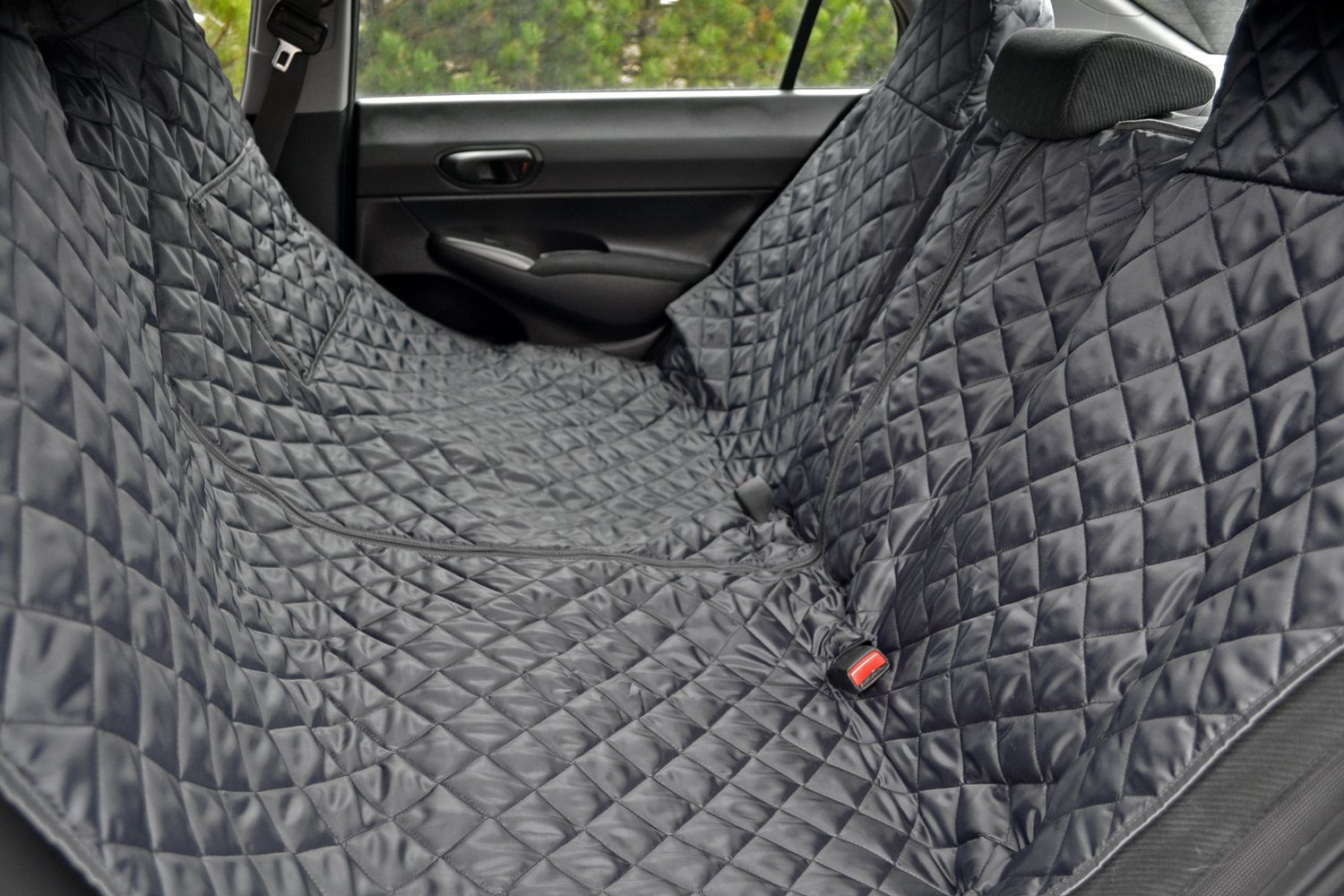 Devenirriche Tier-Autoschondecke Kofferraumschutz mit Ladekantenschutz -  wasserabweisend