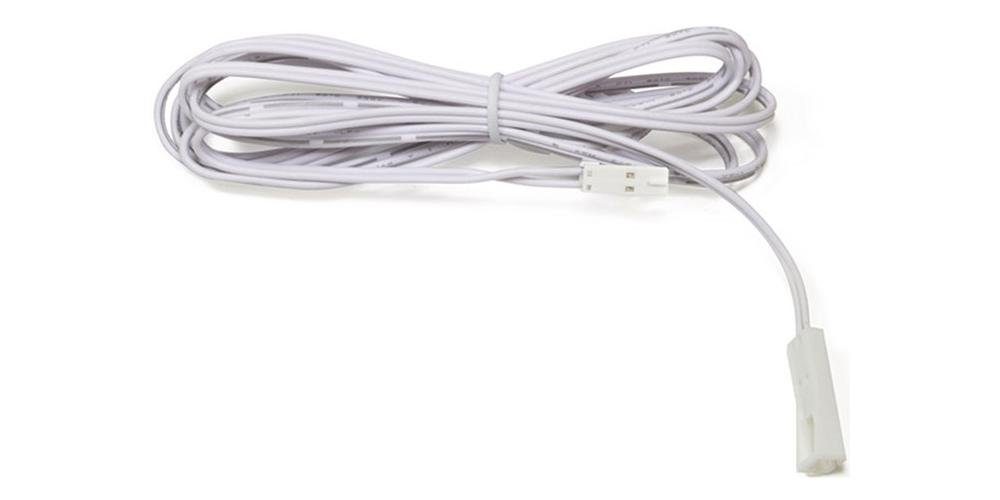 LED V weiß 24 Möbelbeschlag 2000 Länge für mm passend L&S Verbindungsleitung