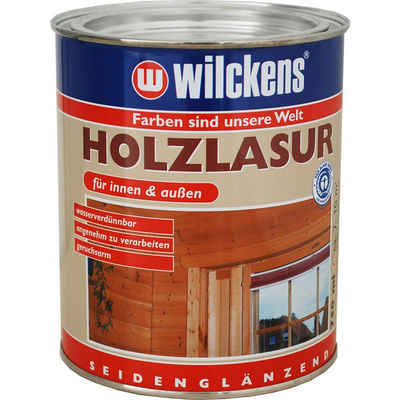 Wilckens Farben Holzschutzlasur Holzlasur, LF seidenglänzend, Farblos, 750 ml