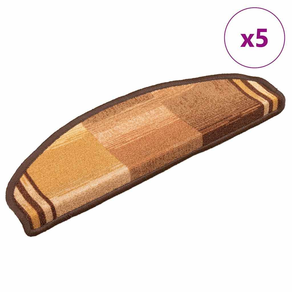 vidaXL Stufenmatte, Stufenmatten Selbstklebend 5 Stk. günstig online kaufen