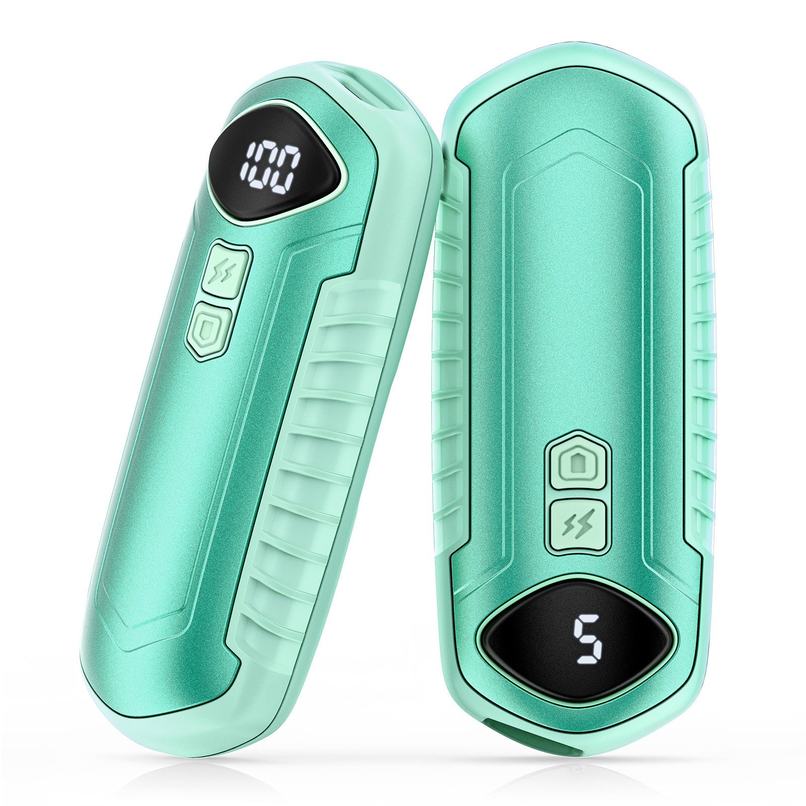 Handwärmer Wiederaufladbare Handwärmer 2er Set – 3000mAh Akku, 5 Heizstufen