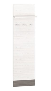 Feldmann-Wohnen Garderobenpaneel Blanco, B/T/H: 40 cm / 20 cm / 136 cm