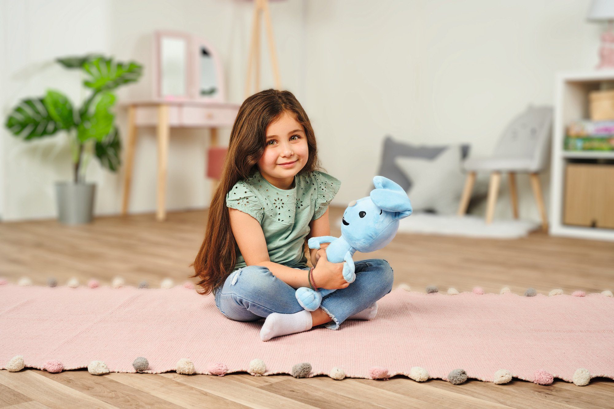 SIMBA Kuscheltier KiKANiNCHEN, 40 cm, mit Funktion