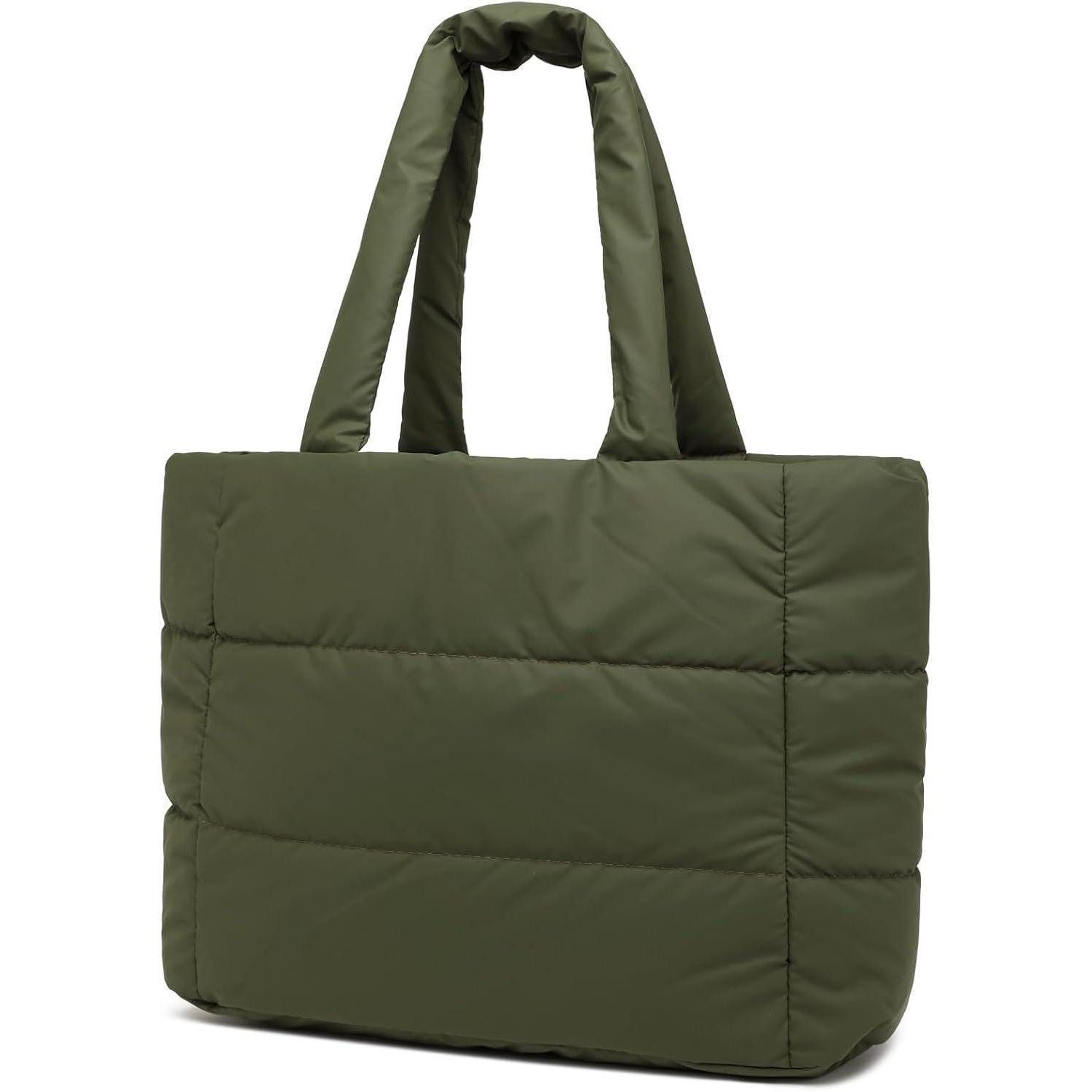 LuxusKollektion Shopper Damen Puffer Bag Elegant Schultertasche Groß Handtasche Stepptasche