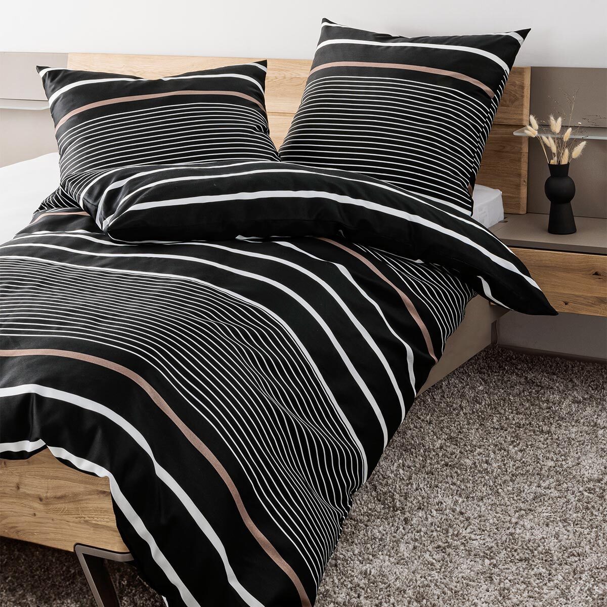 Janine Bettwäsche, Mako Satin, 2 teilig günstig online kaufen
