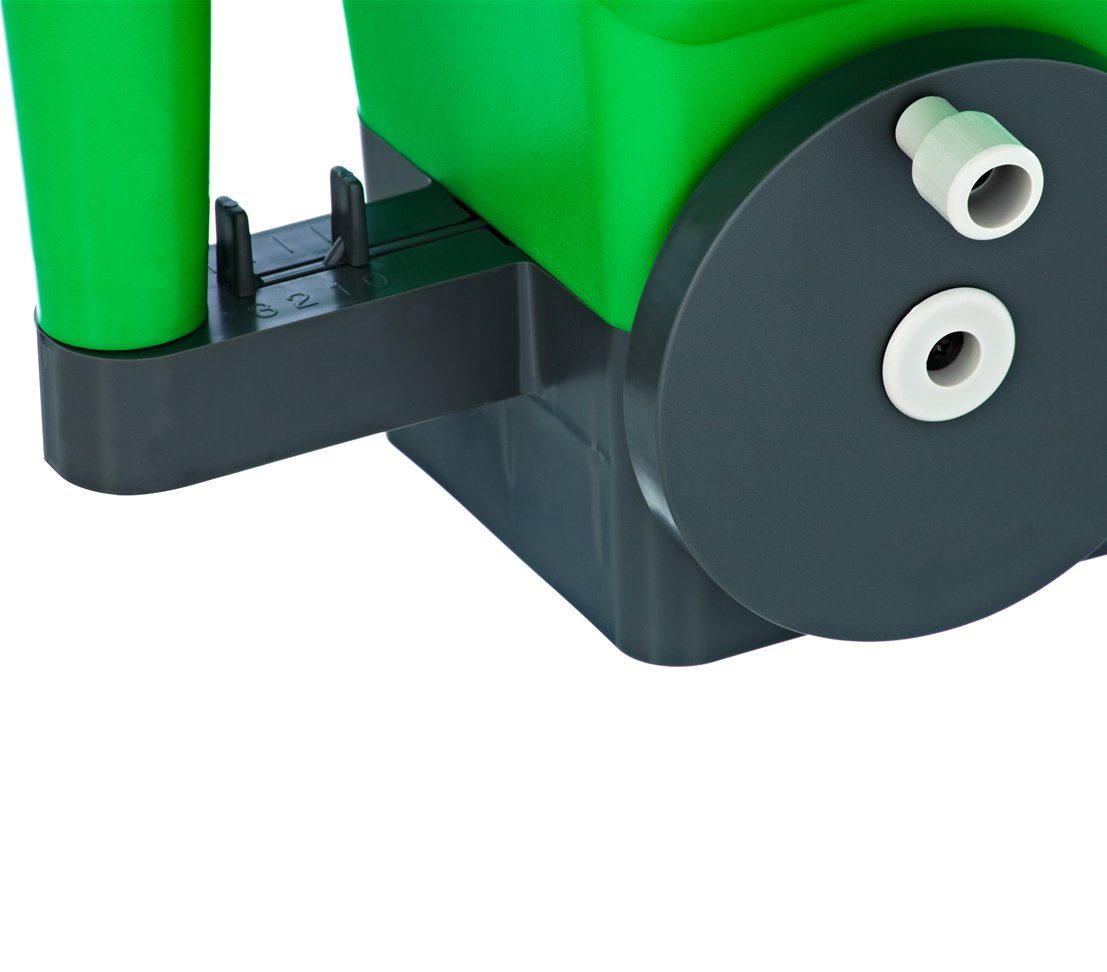 Dehner Streuwagen Düngerstreuer, 23.5 x 21 cm, Kunststoff, grün, 235 cm Arbeitsbreite