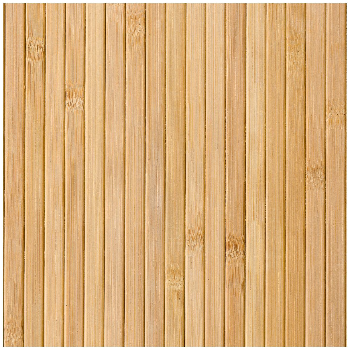 Wallario Tischplatte Holzpanele hell (1 St), für Ikea Lack Tisch geeignet