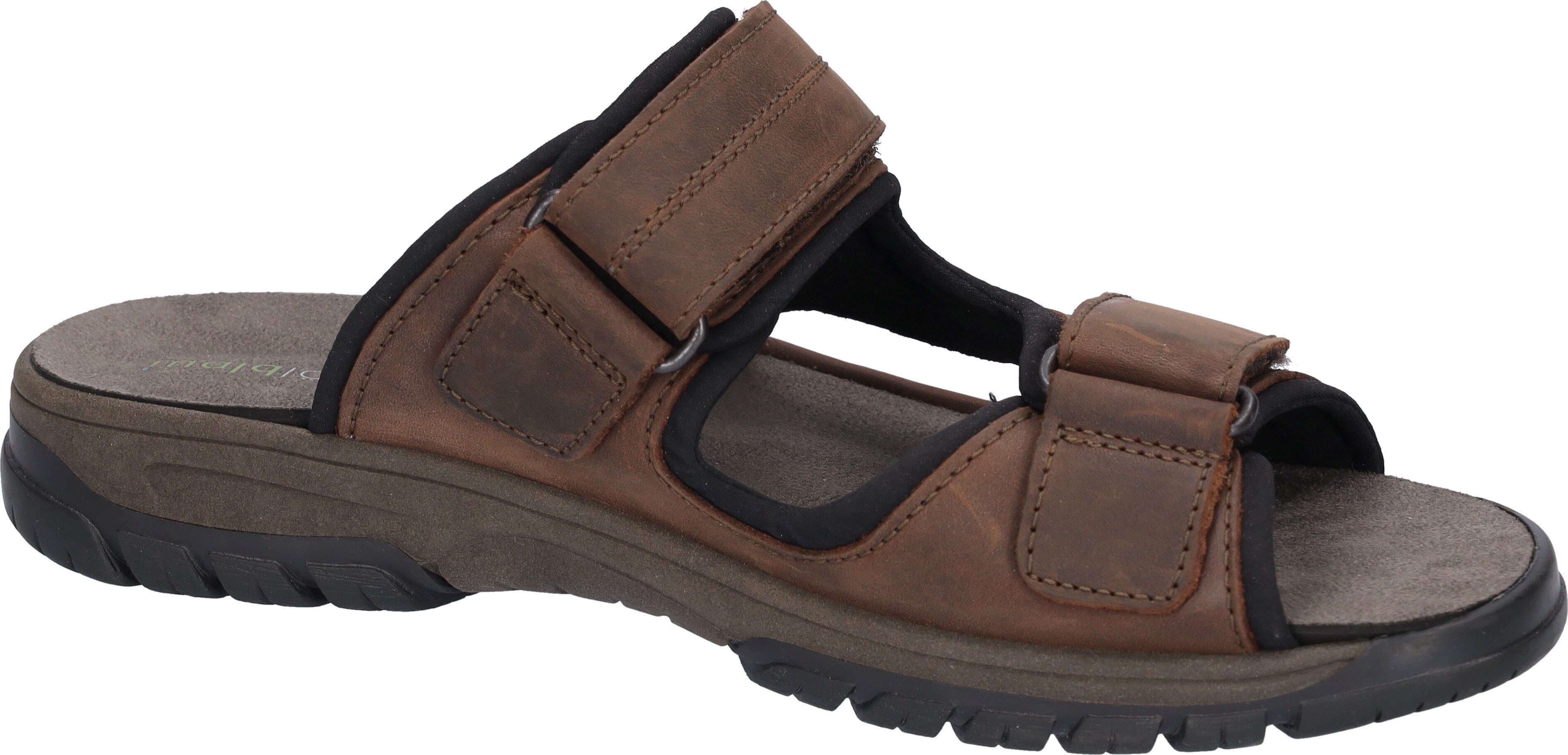 Waldläufer Harald Pantolette, Sommerschuh, Schlappen, Klettschuh, in Weite günstig online kaufen