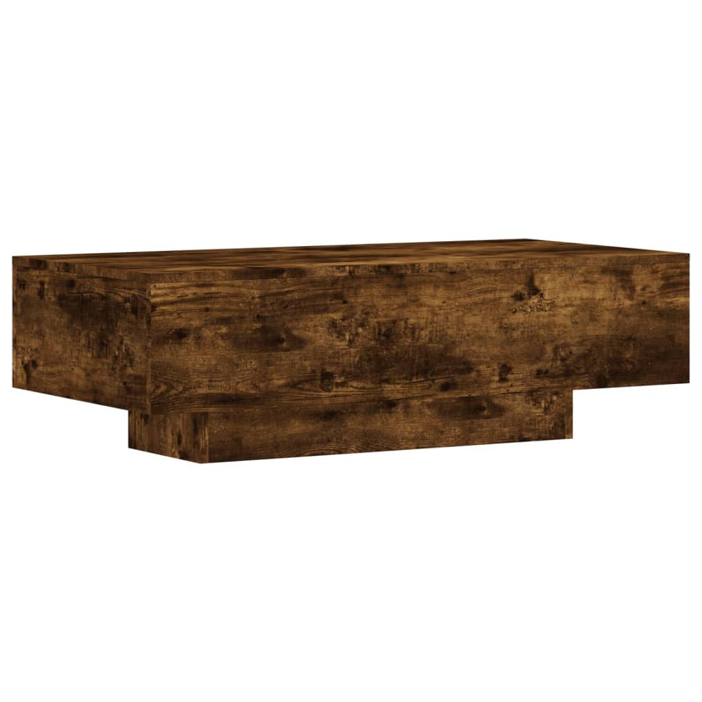 furnicato Couchtisch Räuchereiche 100x49,5x31 cm Holzwerkstoff (1-St) günstig online kaufen