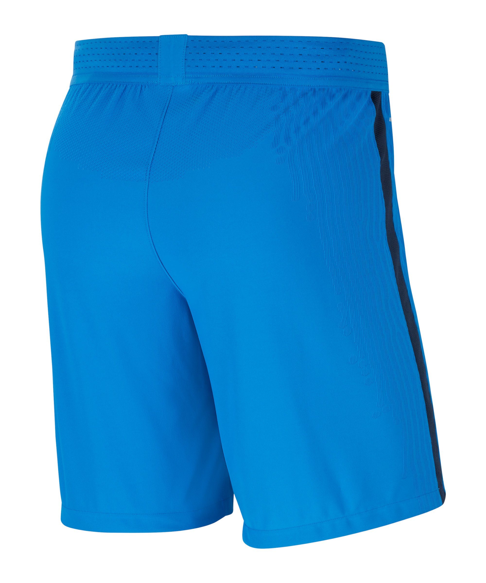 Knit Sporthose Short Vapor blauweiss III Nike