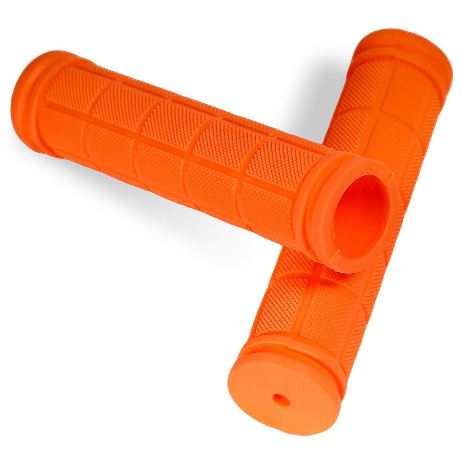 LuxusKollektion Fahrradlenker Fahrradgriffe 22mm ergonomisch Gummi Mountainbike EBike Orange