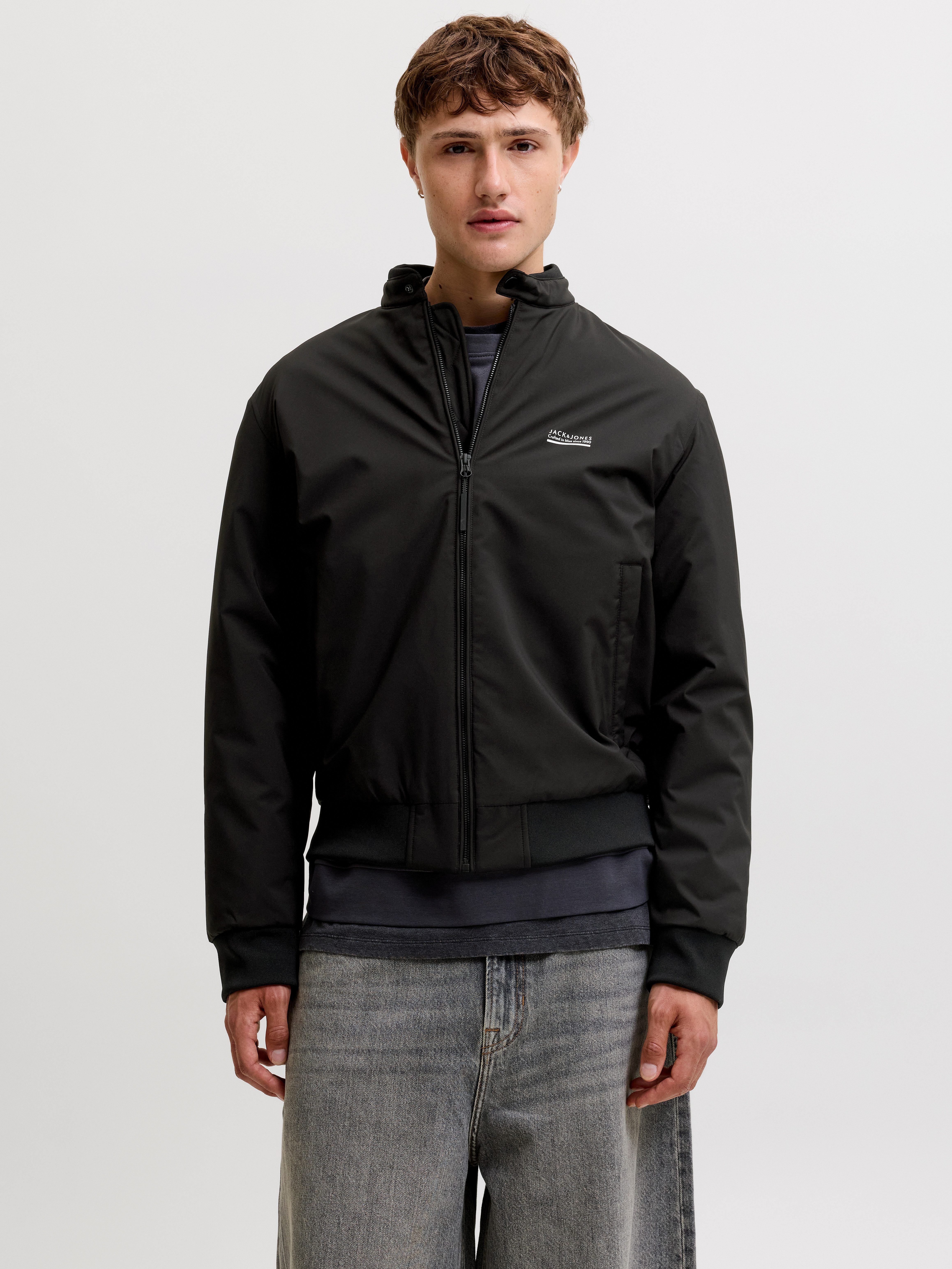 Jack & Jones Blouson JJEBROOKLYN BOMBER SN Kunstfaser, regular fit