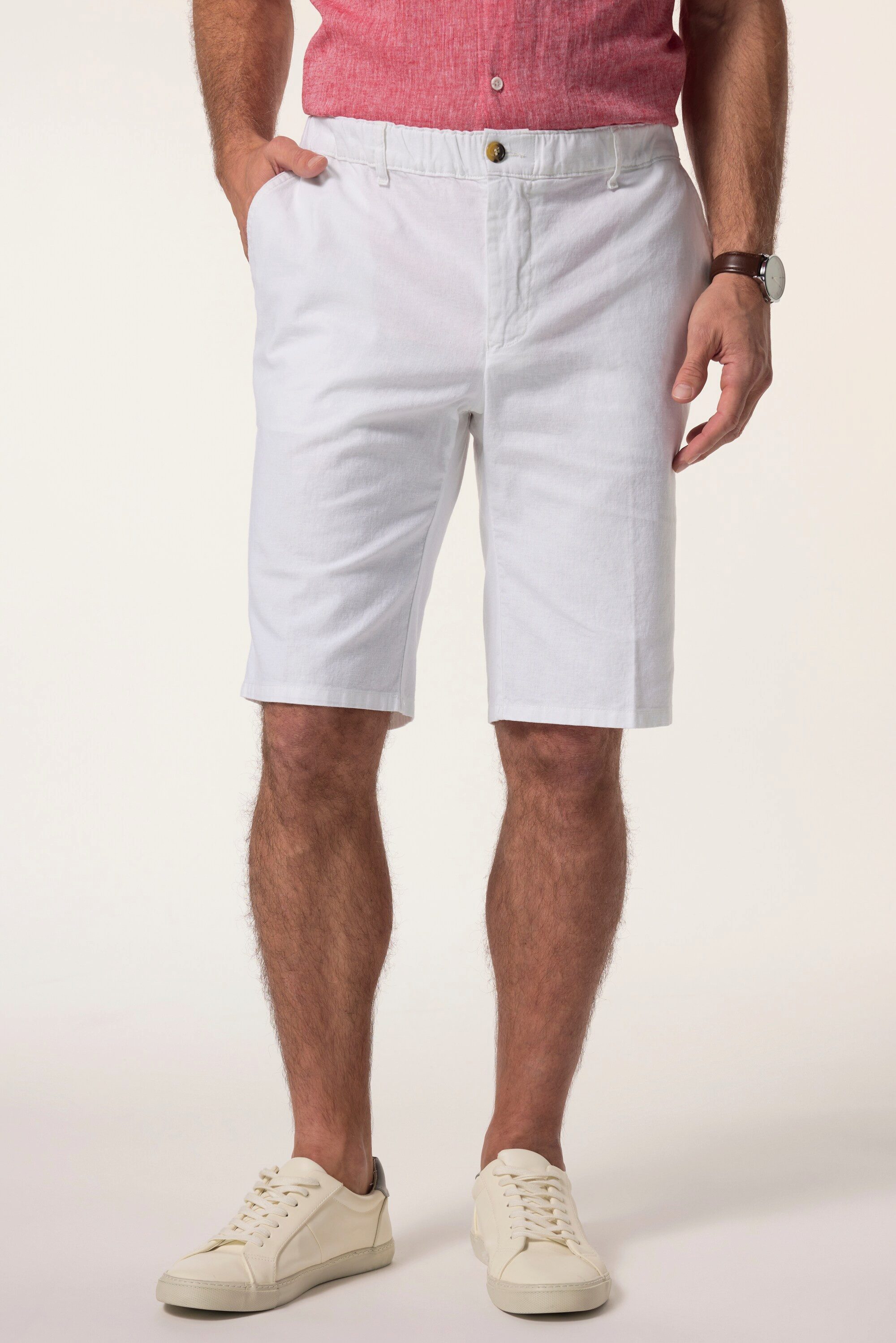 Boston Park Bermudas Boston Park Leinenmix-Bermuda günstig online kaufen