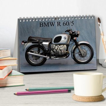 CALVENDO Wandkalender BMW R 60/5 (Tischkalender 2024 DIN A5 quer), CALVENDO Monatskalender