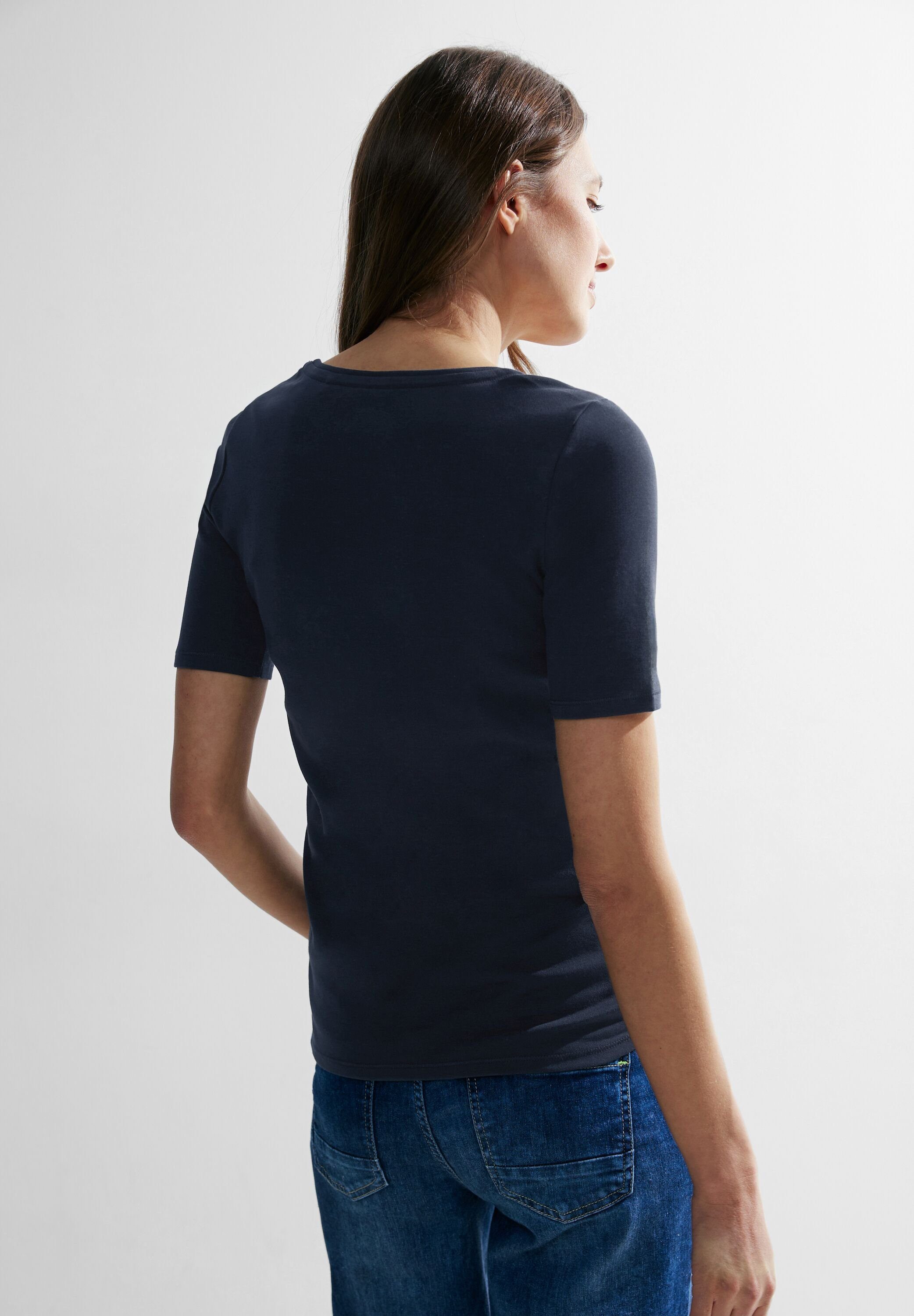 CECIL T-Shirt Style LENA mit klassischem günstig online kaufen