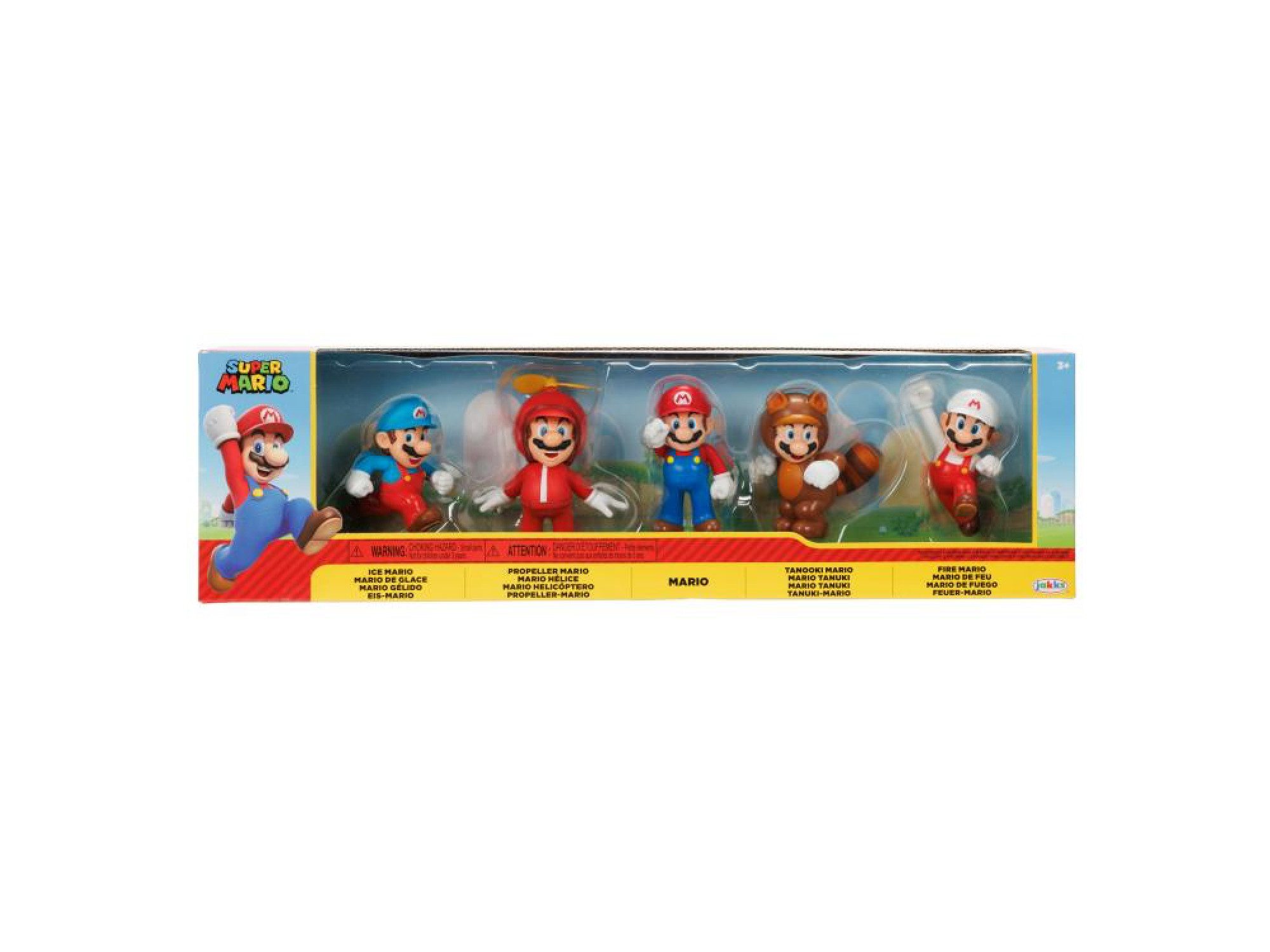 Nintendo Spielfigur Nintendo Super Mario Фігурки 5er Set Only Mario, 6,5 cm
