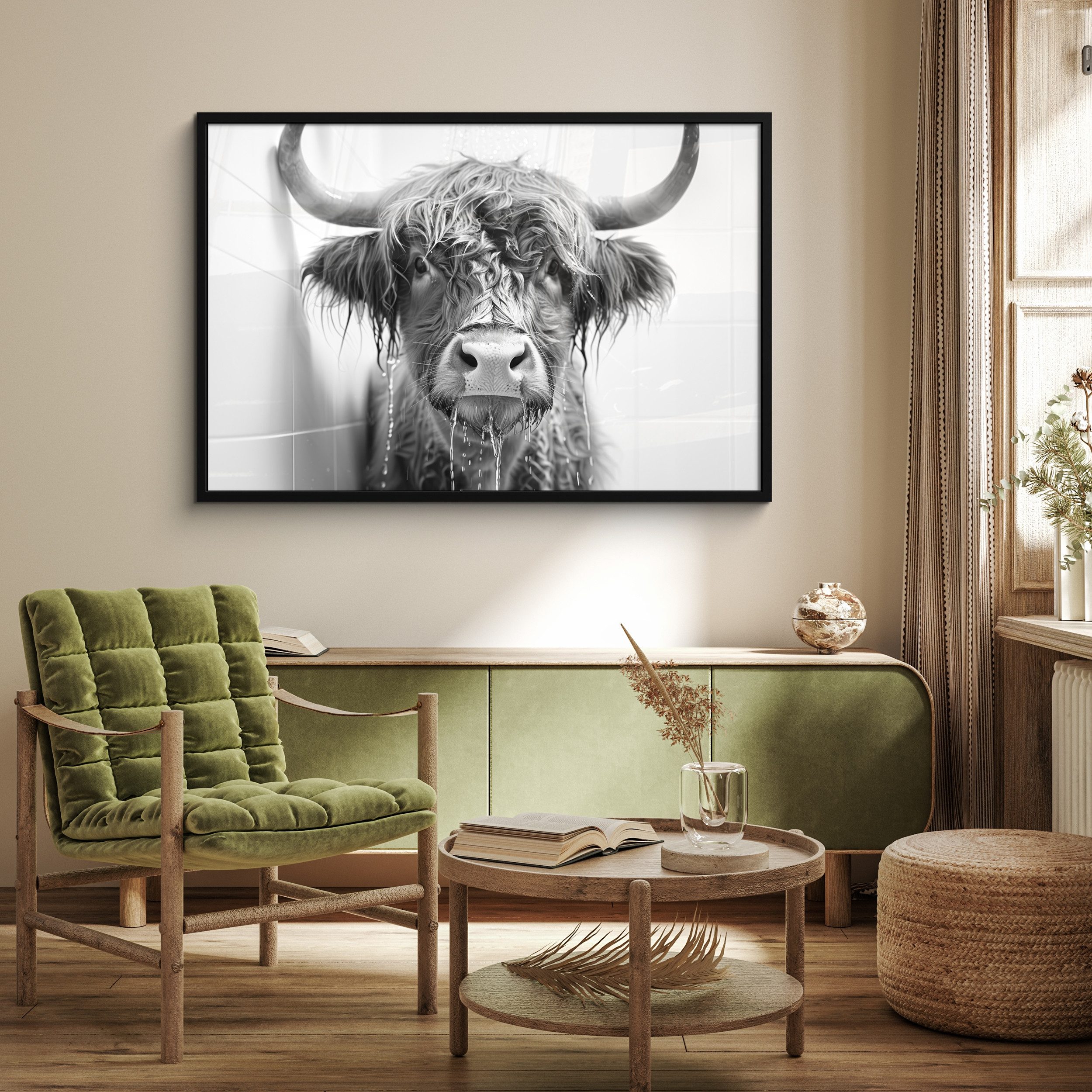 MuchoWow Poster Schottischer Highlander - Tier günstig online kaufen