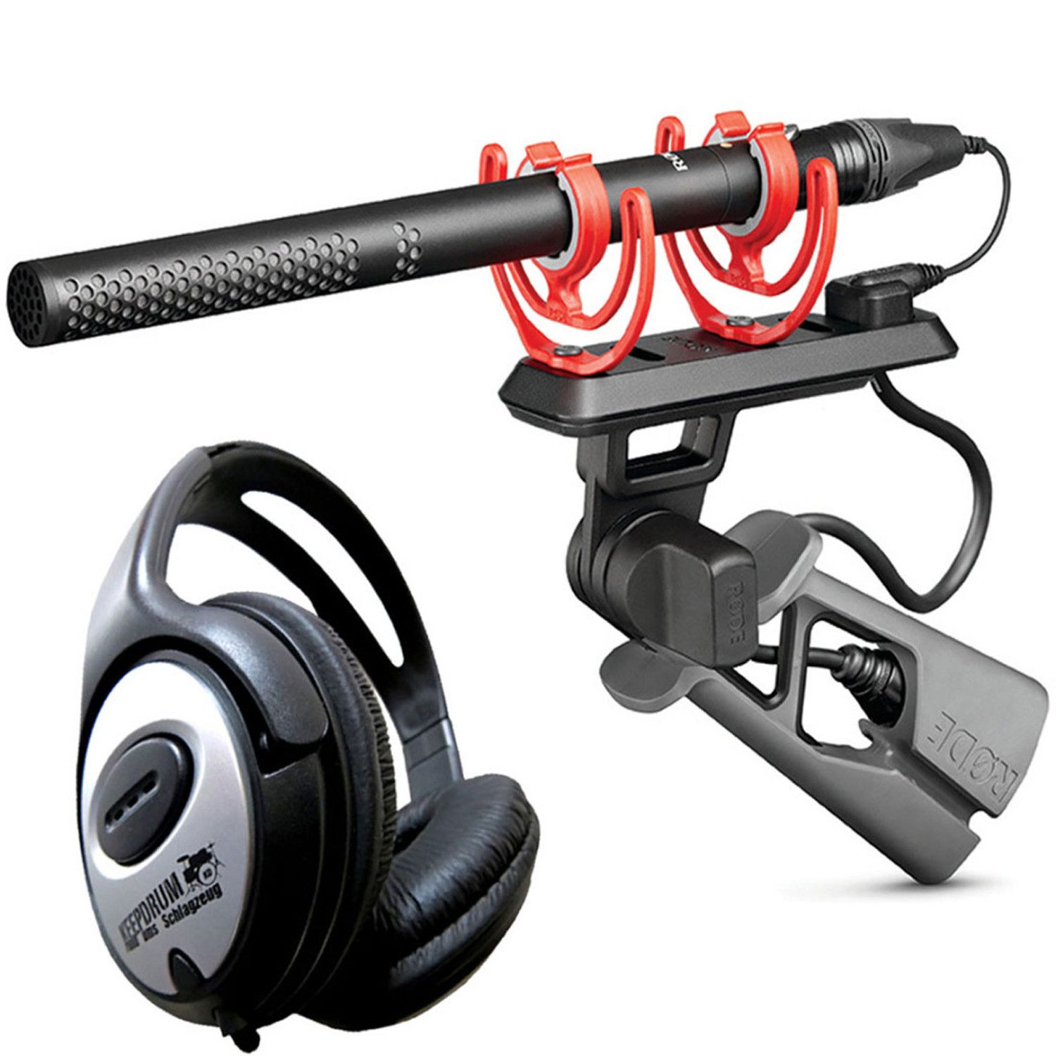 RØDE Mikrofon Rode NTG-5 KIT Richtmikrofon Set mit Kopfhörer