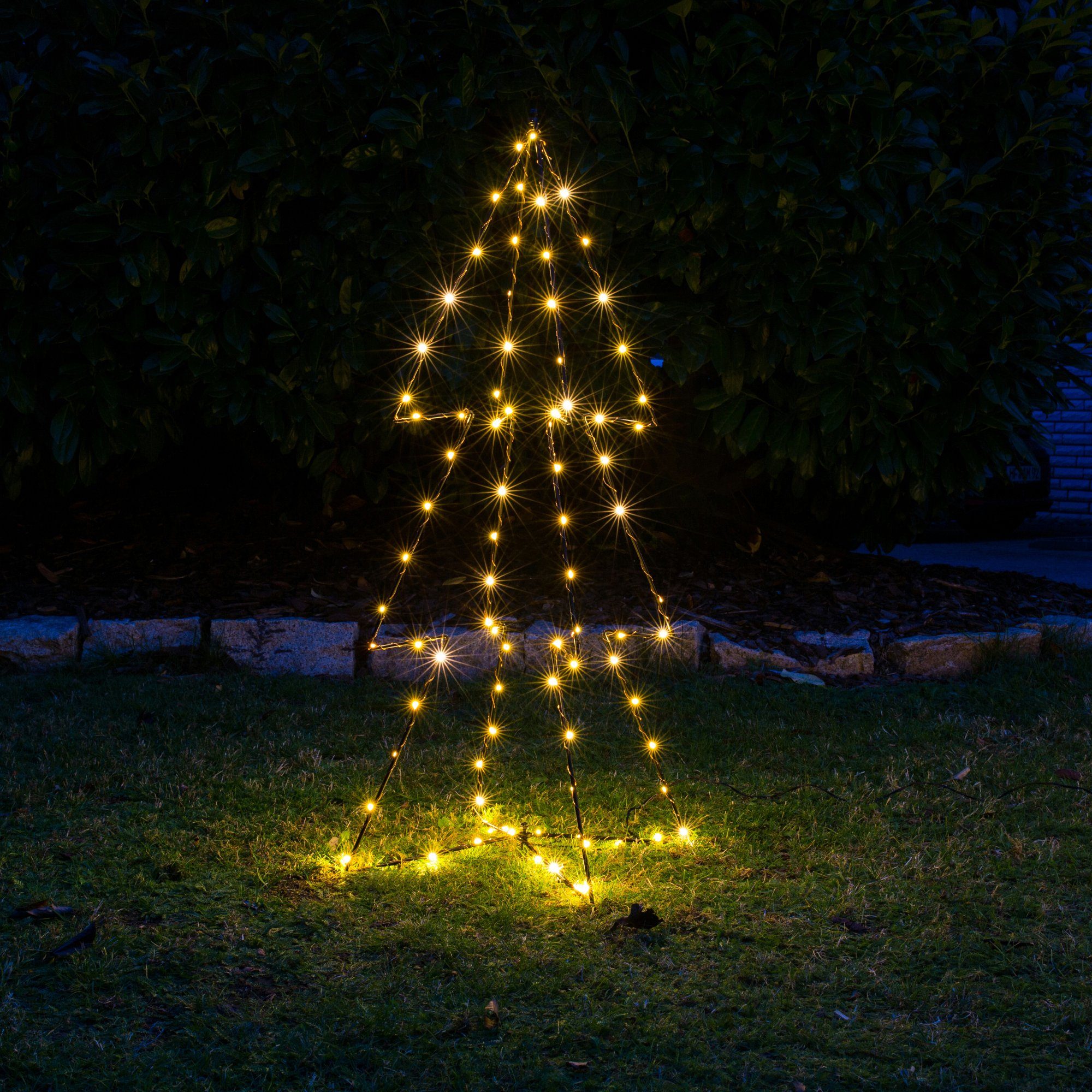 1aHandelsagentur LED Baum »3D LEDWeihnachtsbaum H90cm Lichterbaum