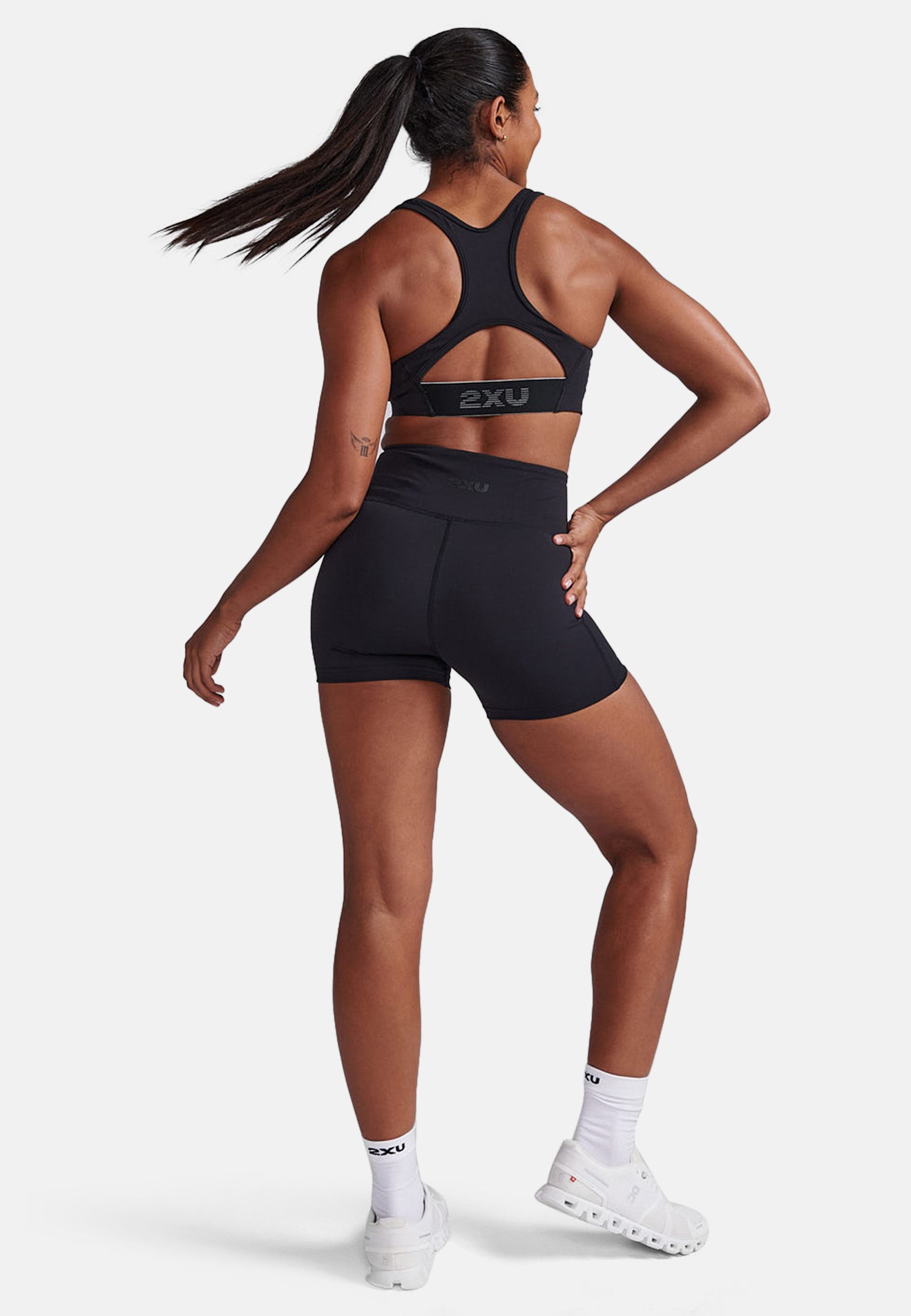 2xU Laufshorts Form Stash Hi-Rise Compression (1-tlg)