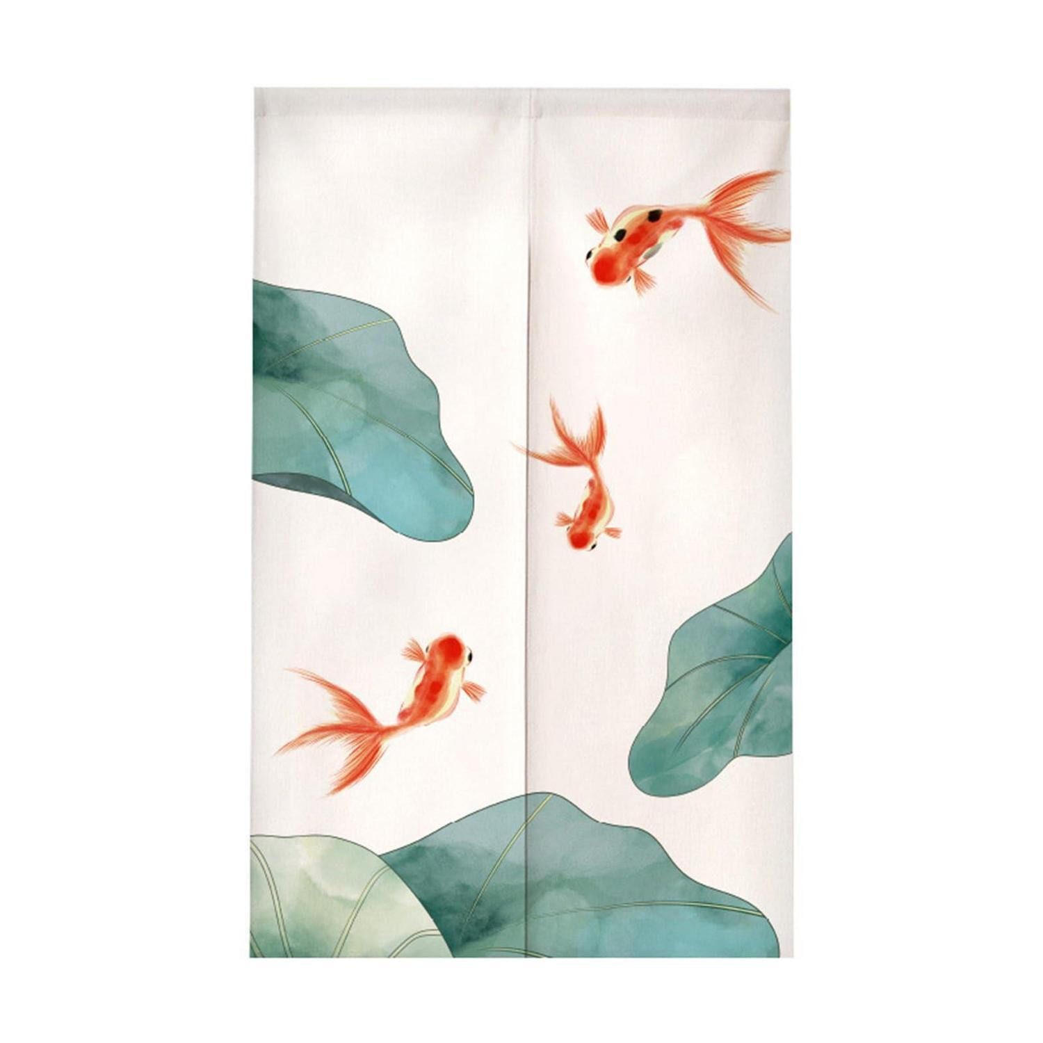 LuxusKollektion Türvorhang Türvorhang Leinen Goldfisch 85x180cm (1 St)