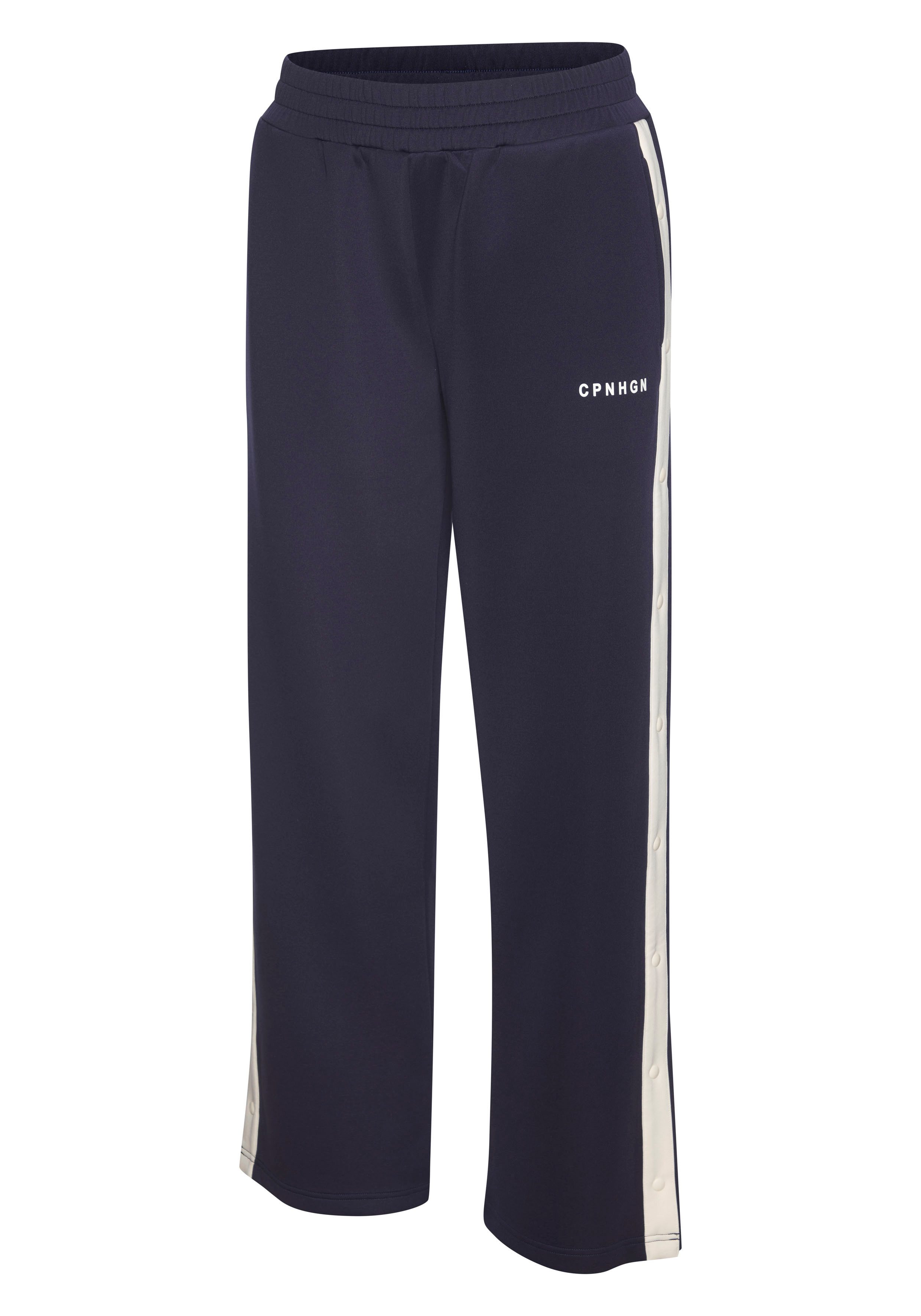 Copenhagen Studios Relaxhose mit seitlicher Druckknopfleiste